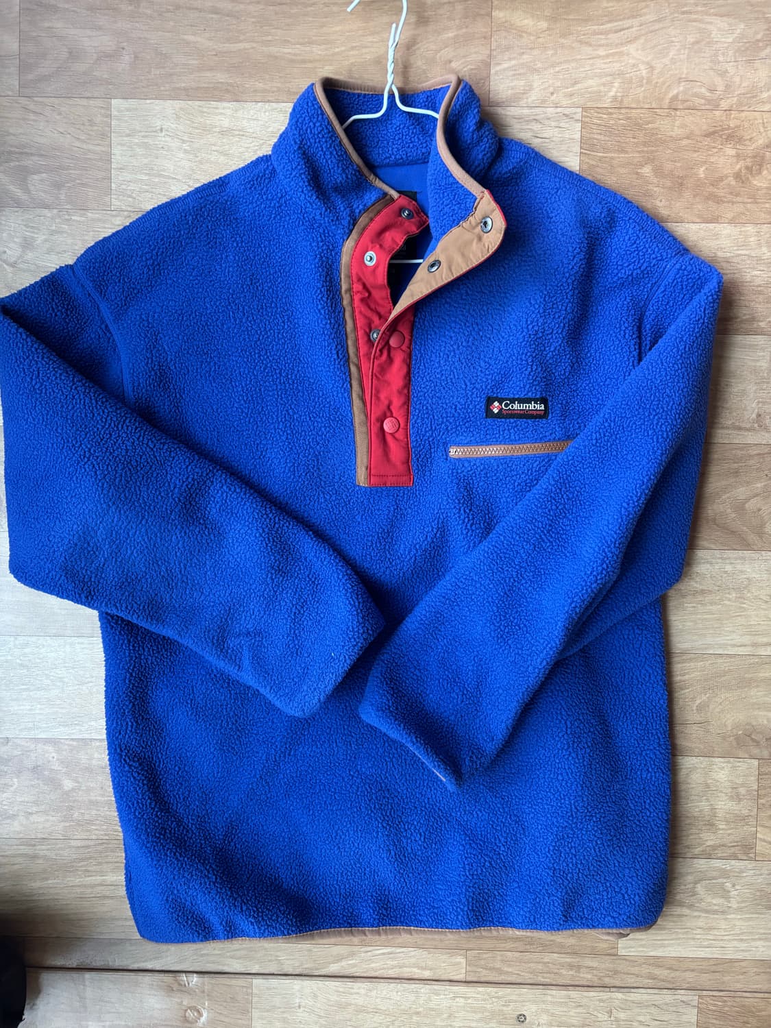 컬럼비아 헤비 플리스 스냅티 (Royal Blue/XL) 상품이미지1