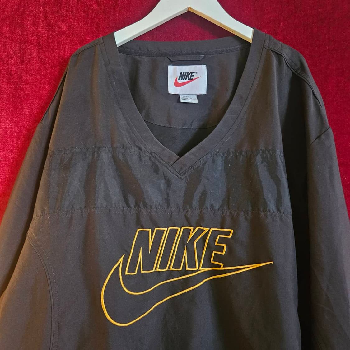 나이키(Nike) 90's in USA 빅로고 브이넥 웜업 XL 상품이미지4