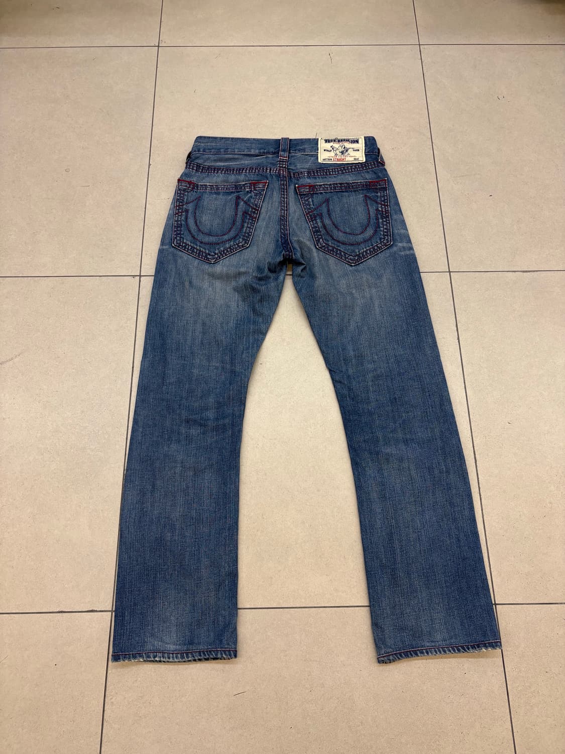 트루릴리전 월드투어 스트레이트 데님 상품이미지2