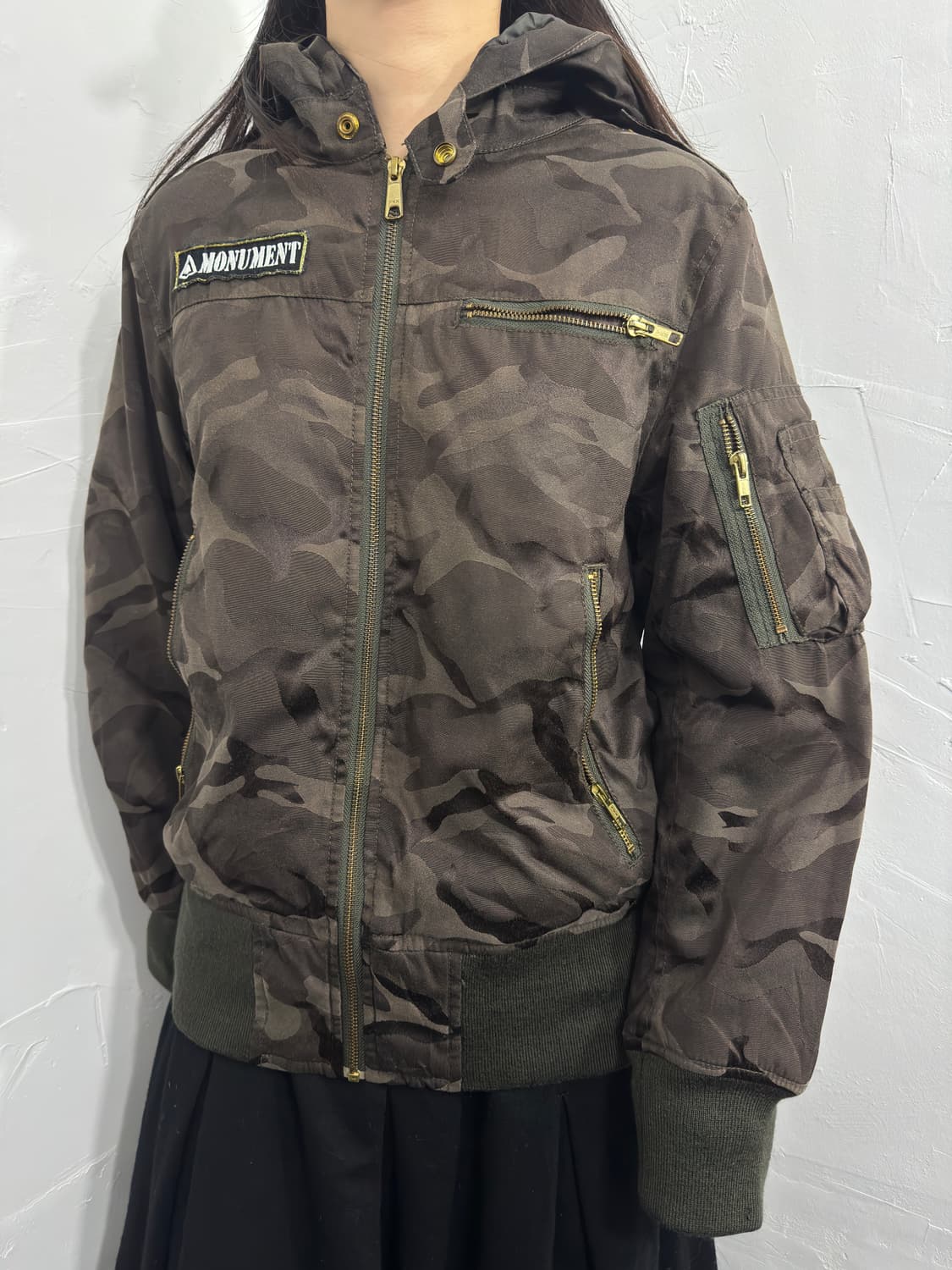 monument camo hood jacket 상품이미지1