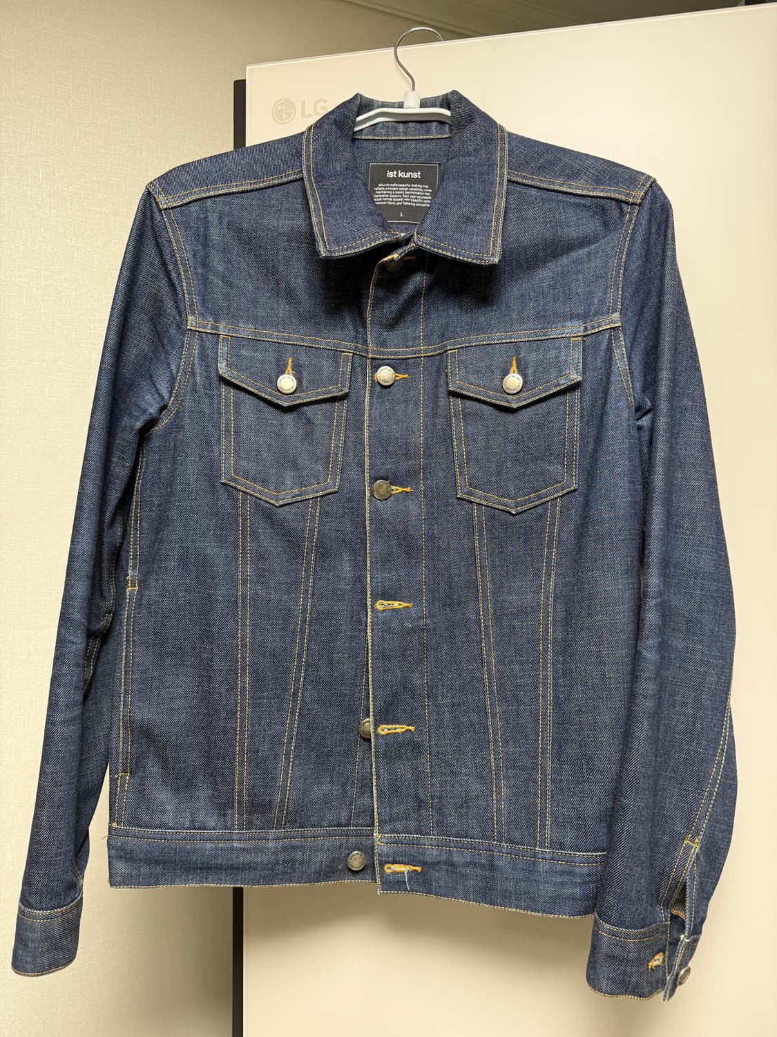ist kunst 이스트쿤스트 데님 자켓 L 팝니다 상품이미지1