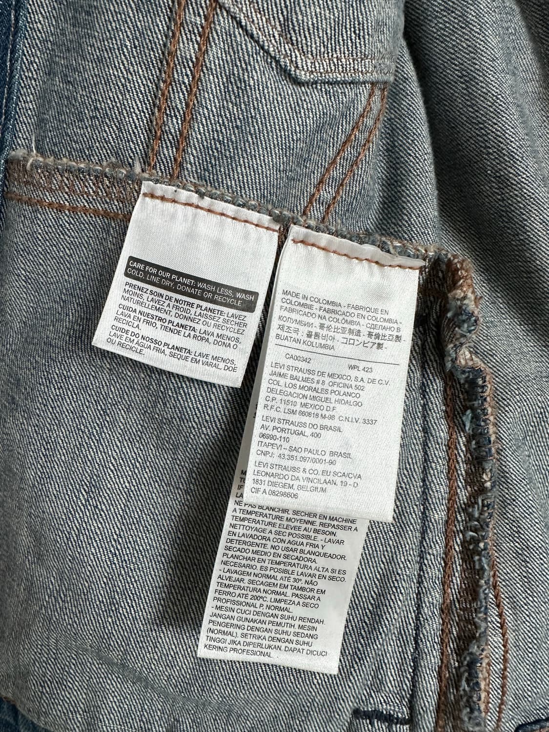 리바이스 데님 트러커 자켓 데님자켓 상품이미지5