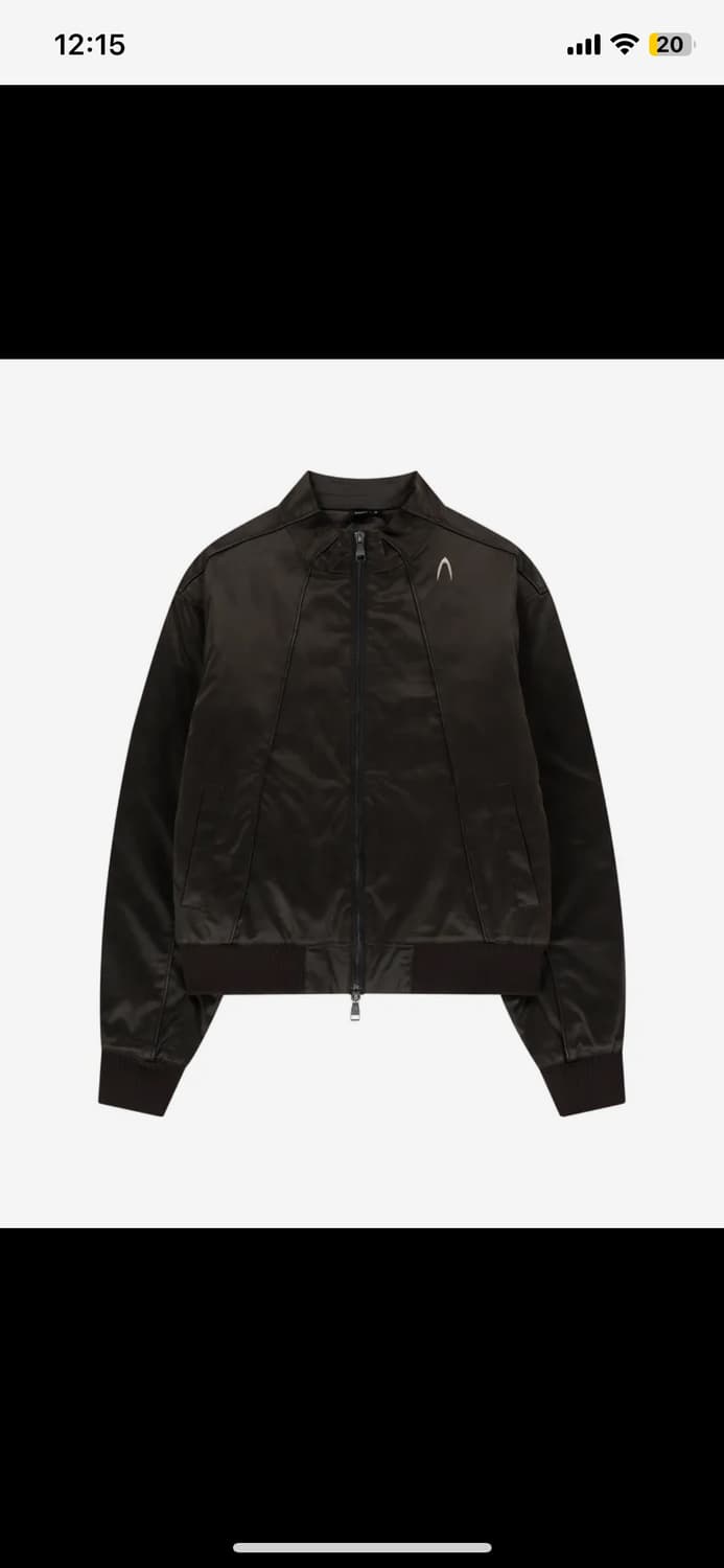 Piping Leather Blouson  아캄 레더 자켓 (브라운) 상품이미지1