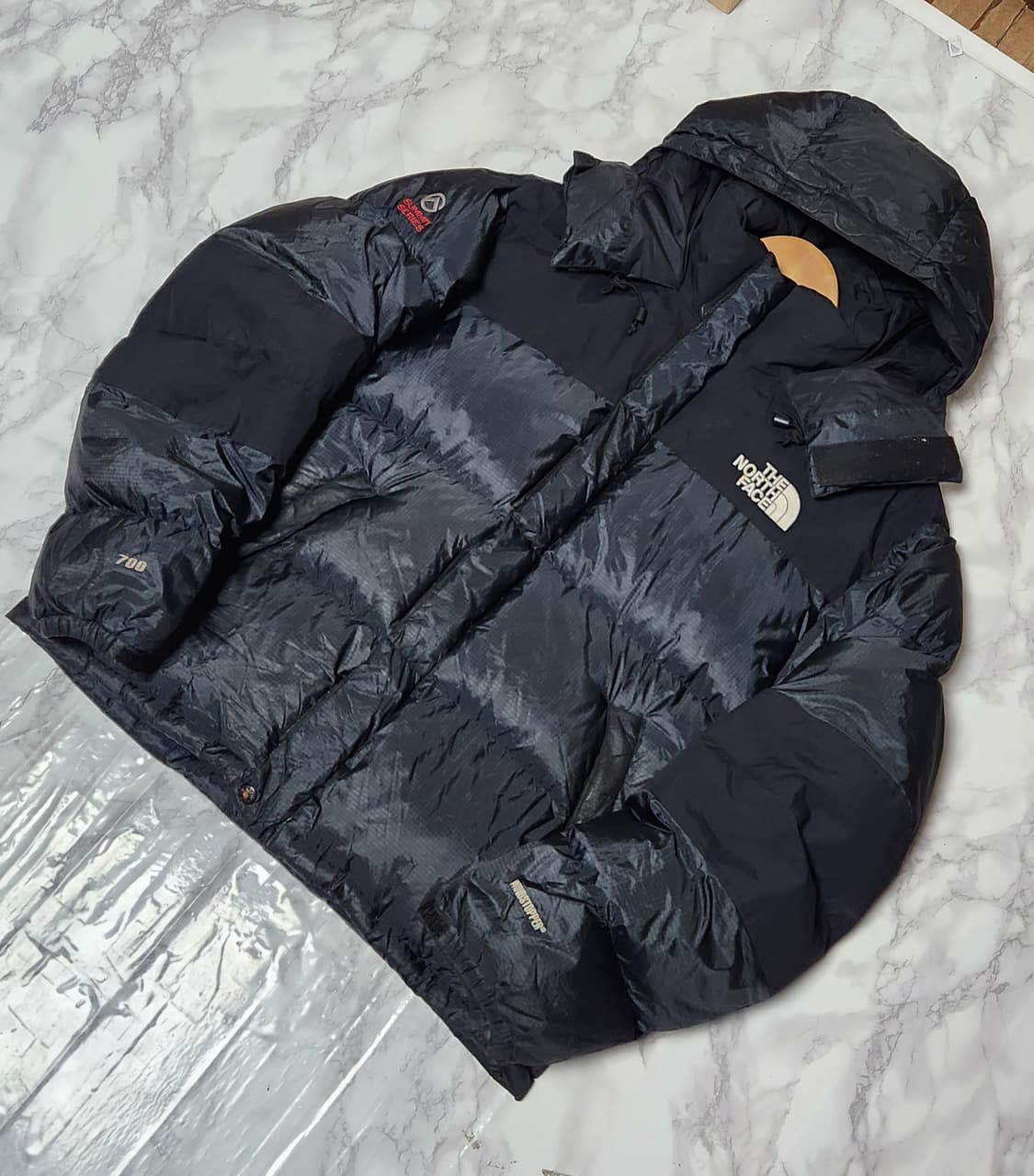 노스페이스 700 눕시 윈드스토퍼 패딩 블랙 자켓 상품이미지2