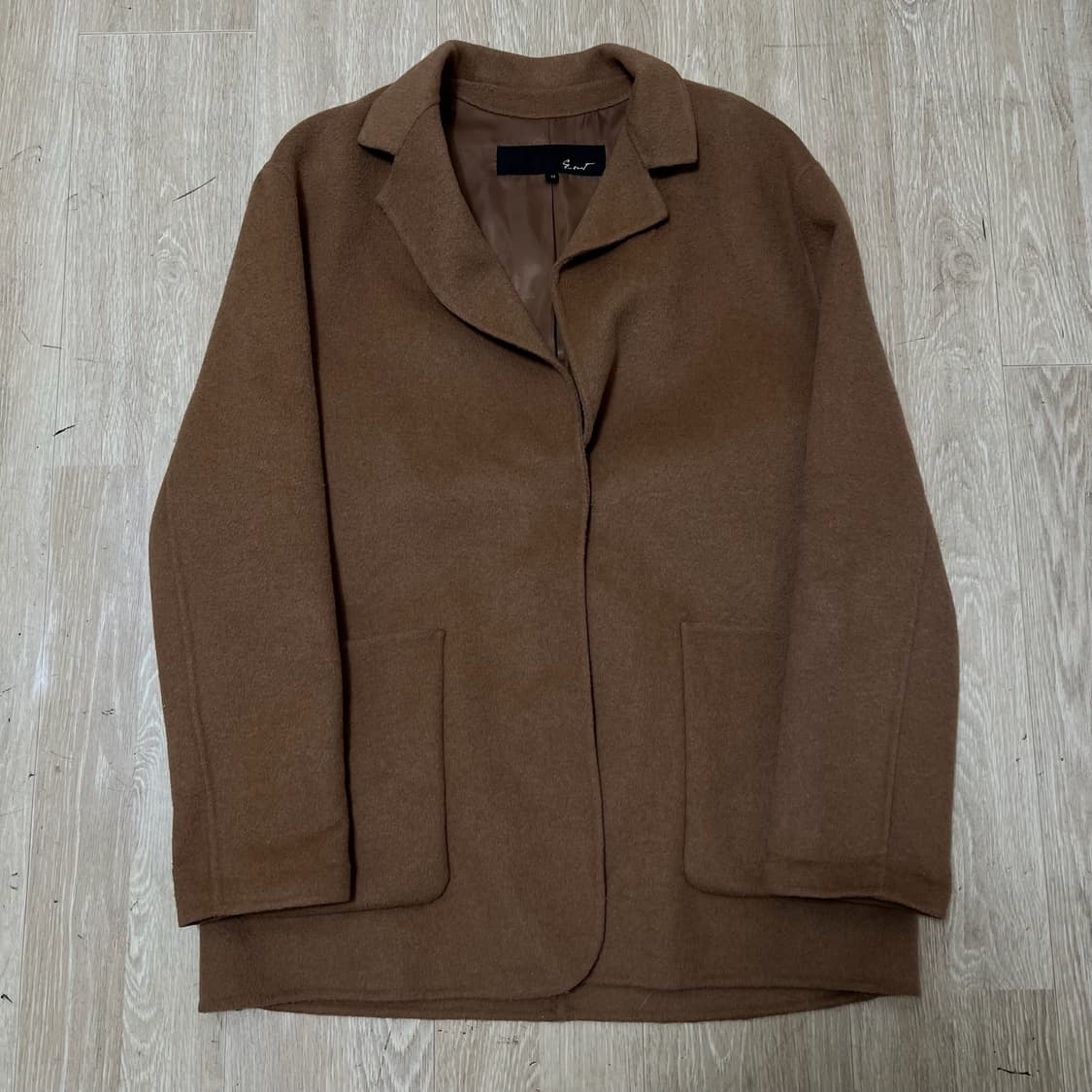 지컷 여성 모직 캐시미어 싱글 숏코트 55-66  상품이미지1