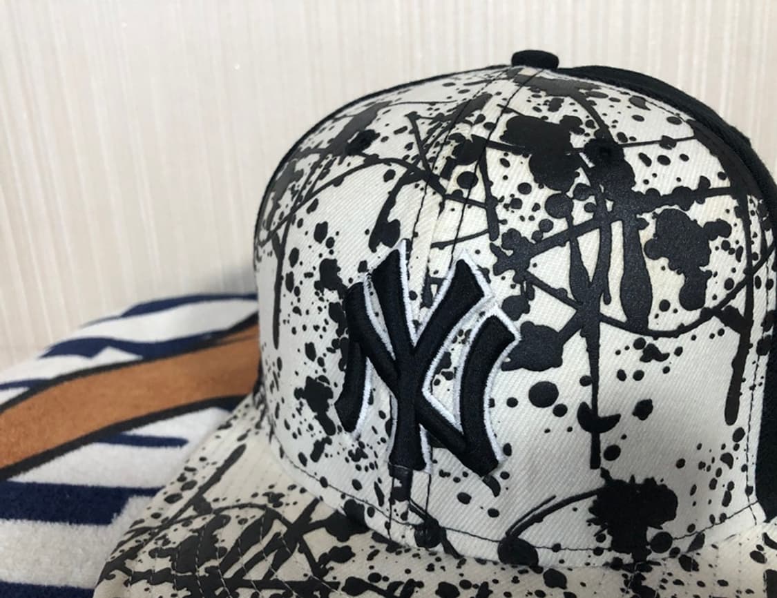 MLB 뉴에라 뉴욕양키스 스플래터 페인트캡/모자 7 5/8(60.6cm) 상품이미지5