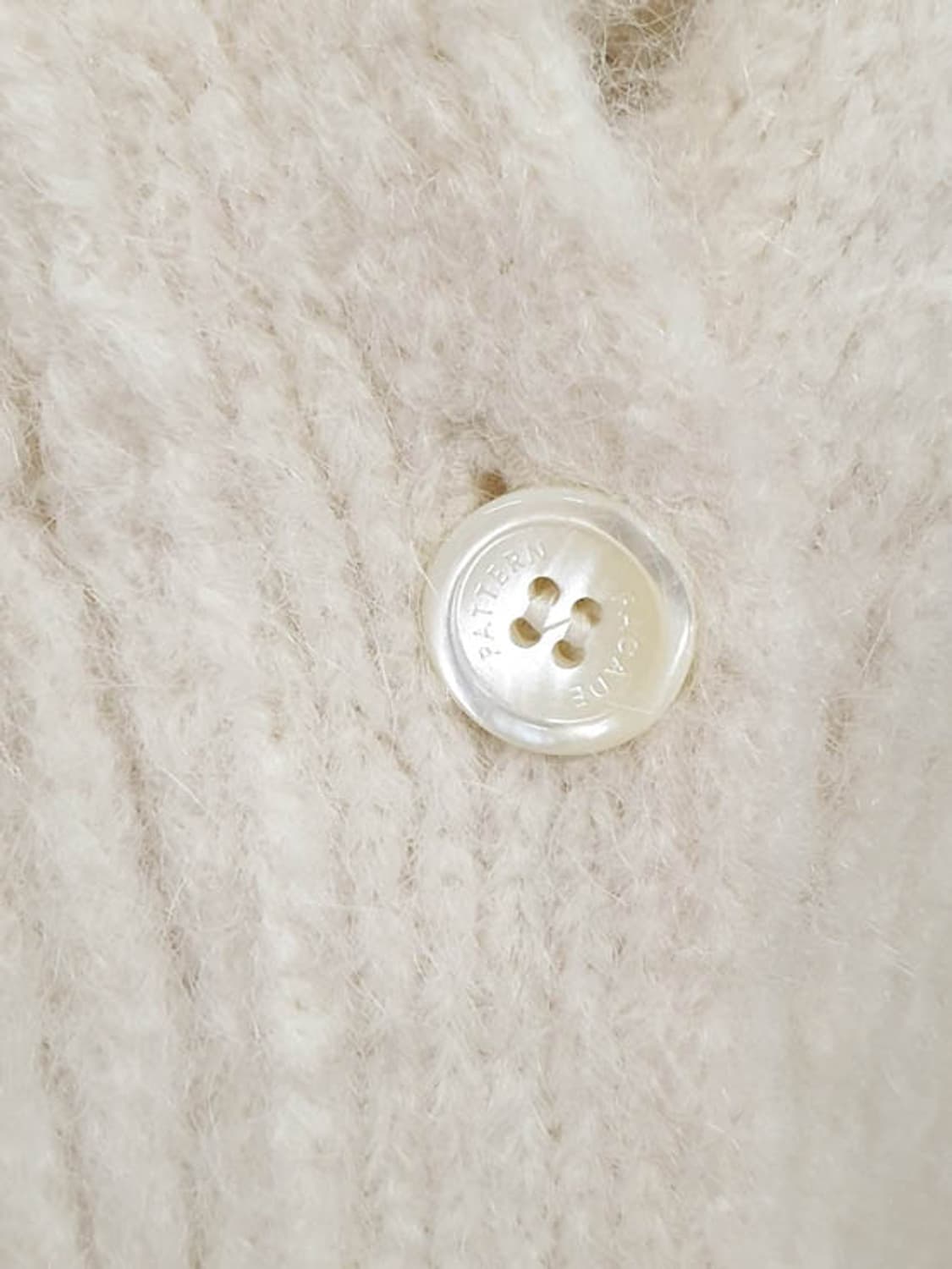 파사드패턴 여성 클라우드 알파카 가디건 S 상품이미지5