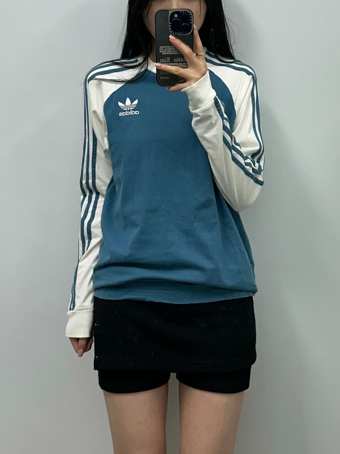 아디다스 나그랑 배색 롱슬리브 긴팔티 상품이미지1