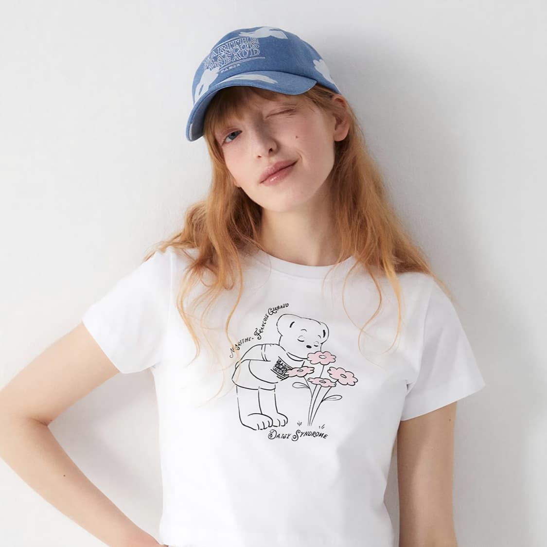 [ 한정 ] 25년 한정판 마리떼 X 데이지 신드롬 콜라보 모자 상품이미지3