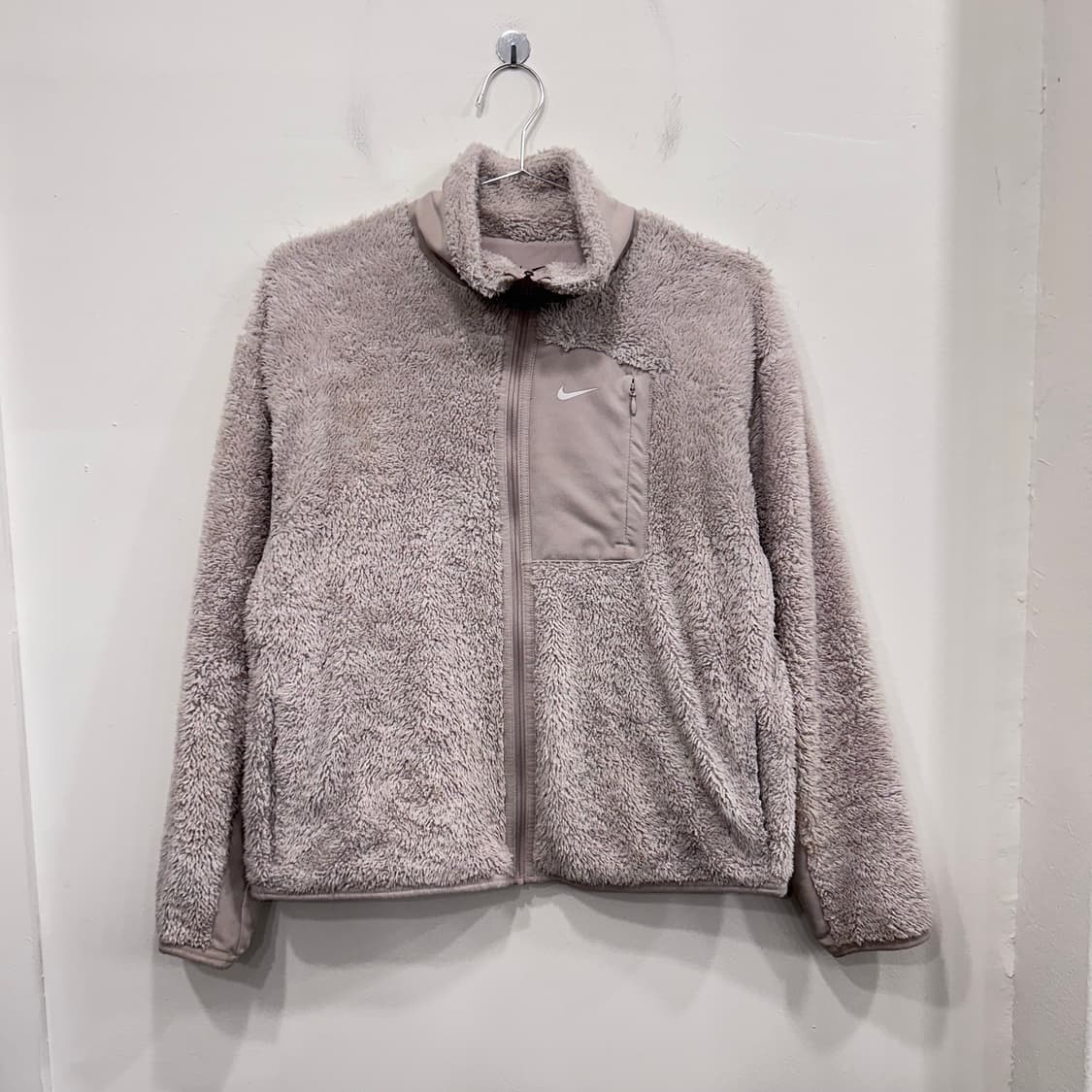 나이키 스우시 체스트포켓 모헤어 플리스 상품이미지2