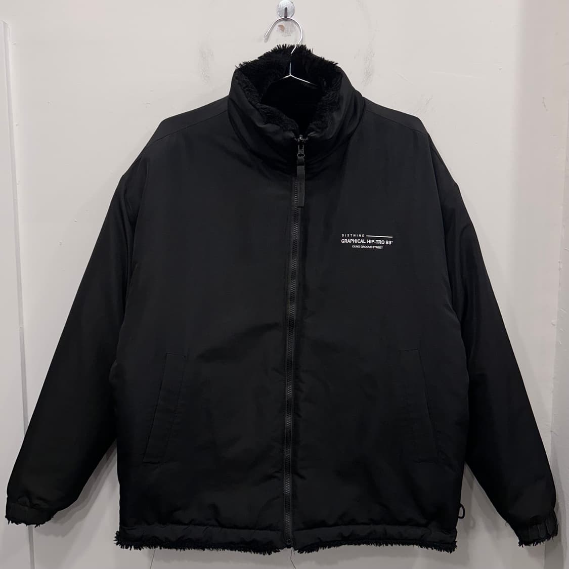 디스트나인 리버시블 모헤어 플리스 자켓 상품이미지4