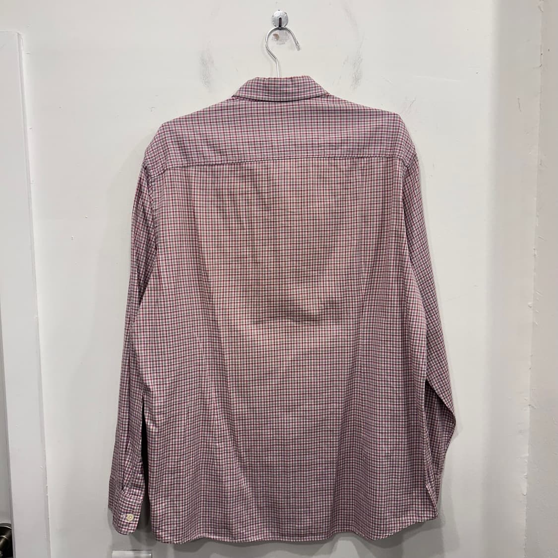 헨리코튼 스몰로고 체스트포켓 체크셔츠 상품이미지5