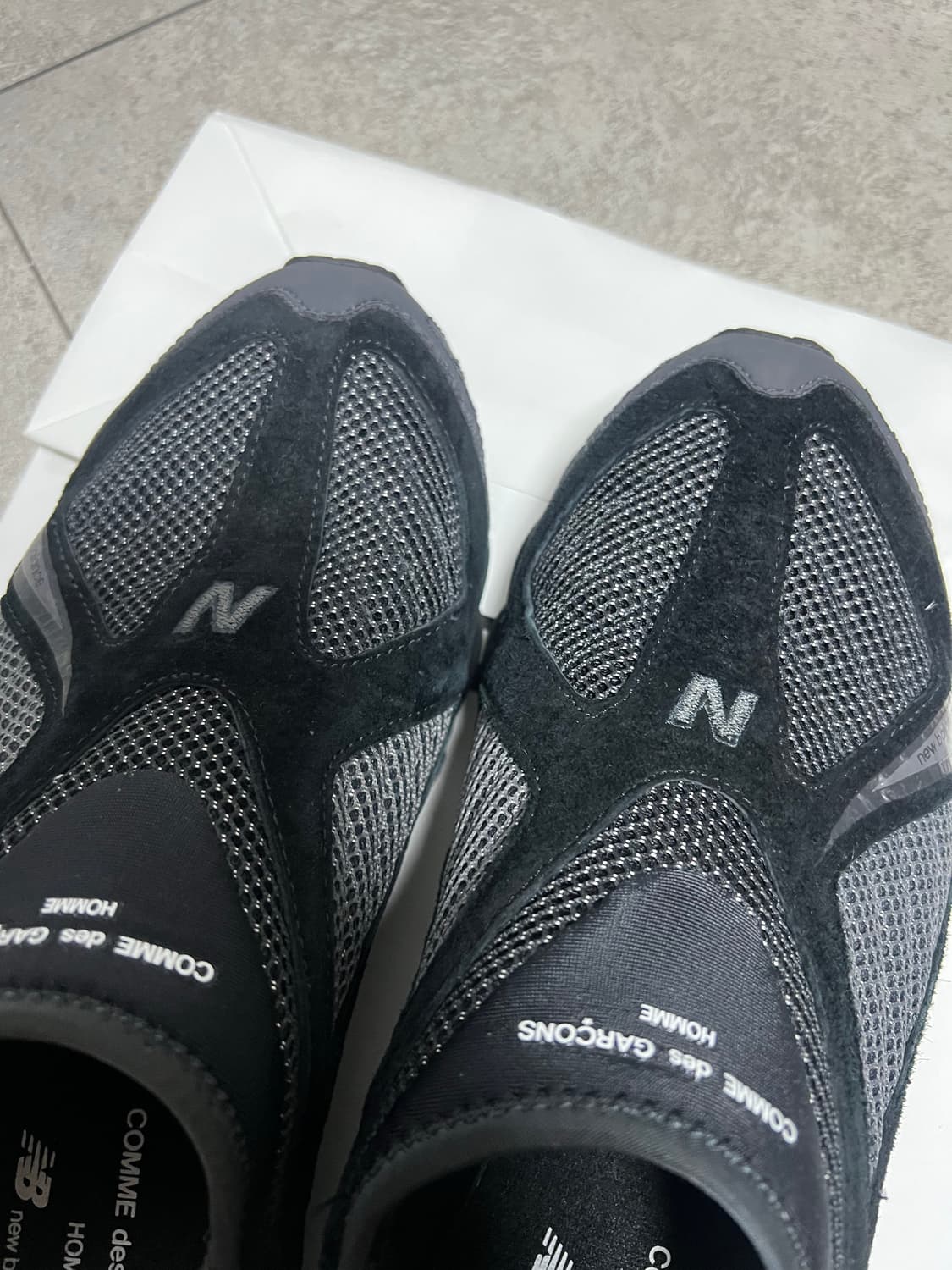 (270) 꼼데가르송옴므 뉴발란스 ML610S 블랙  상품이미지6