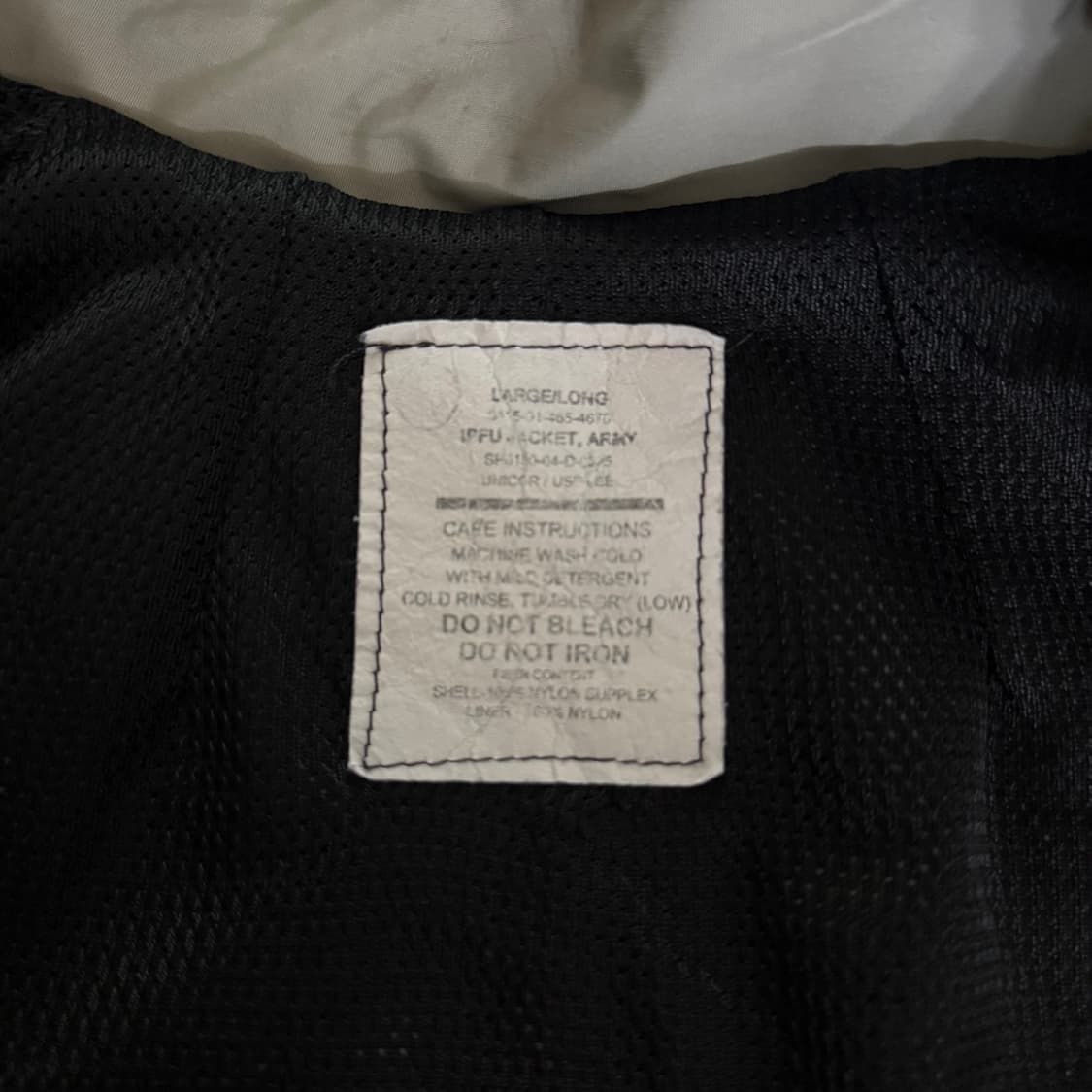 [L] military 밀리터리 ARMY IPFU 1세대 자켓 상품이미지5