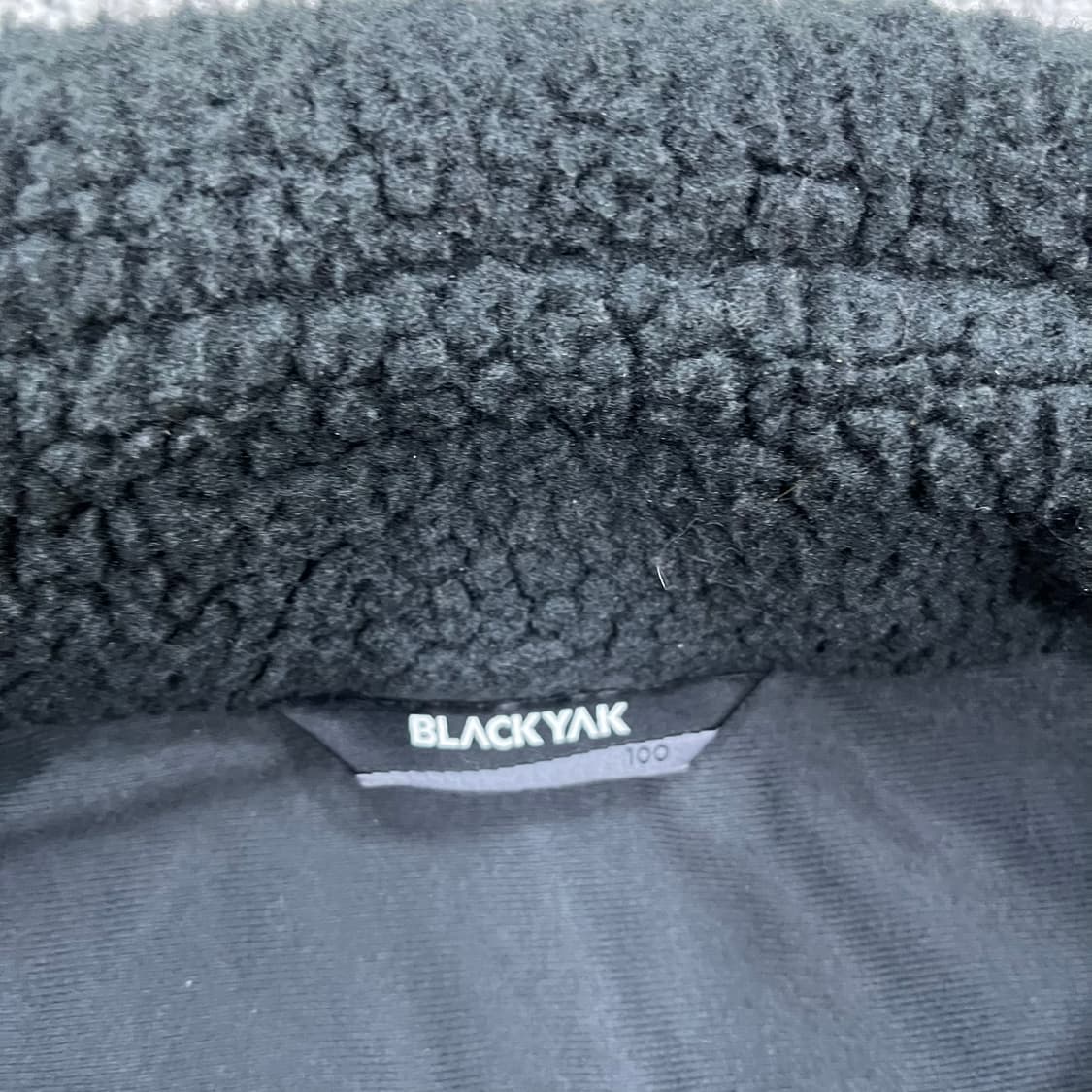 100 블랙야크 플리스 집업 조끼 0313M 상품이미지2