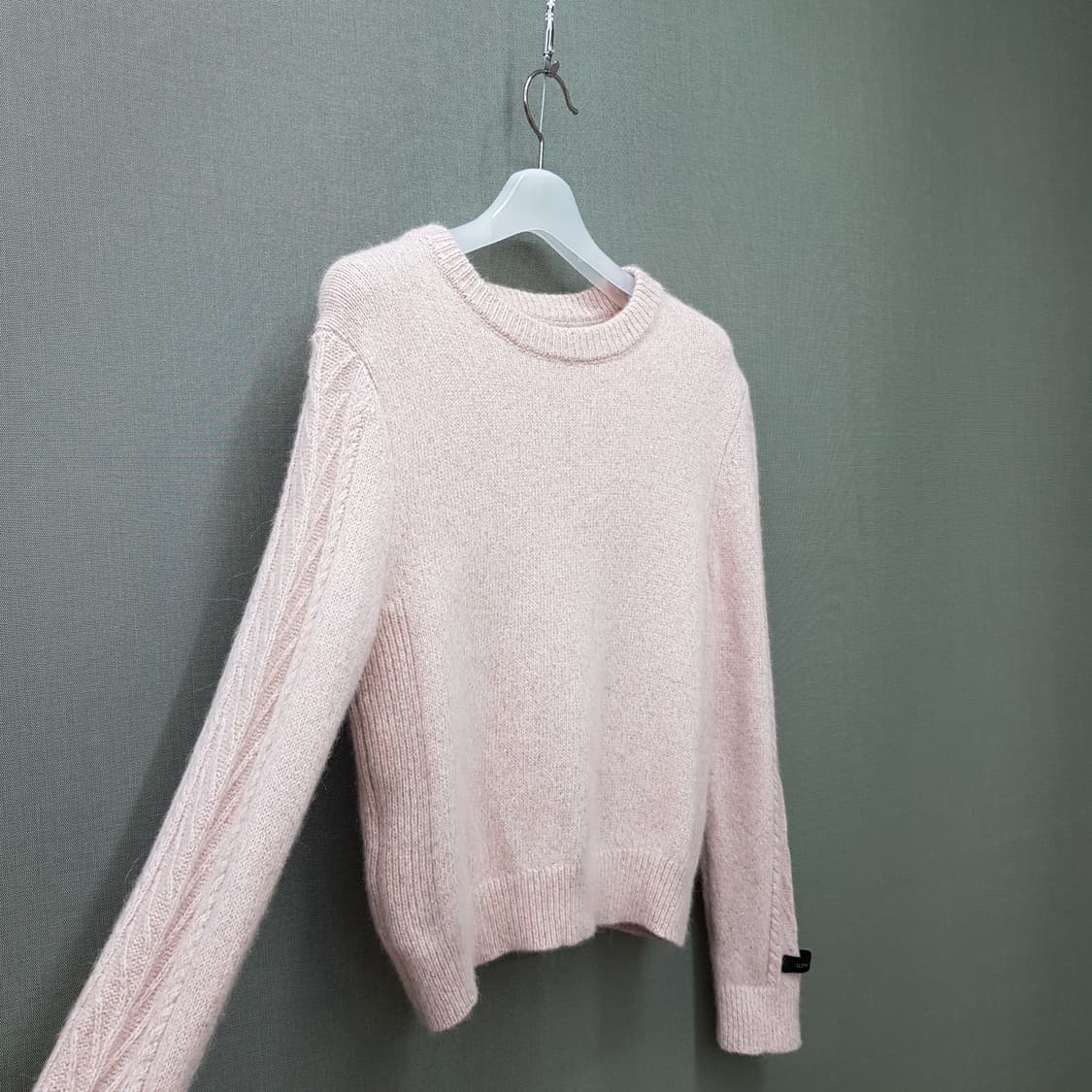 잇미샤 2024 알파카 블렌드 핑크 니트 55사이즈 상품이미지3
