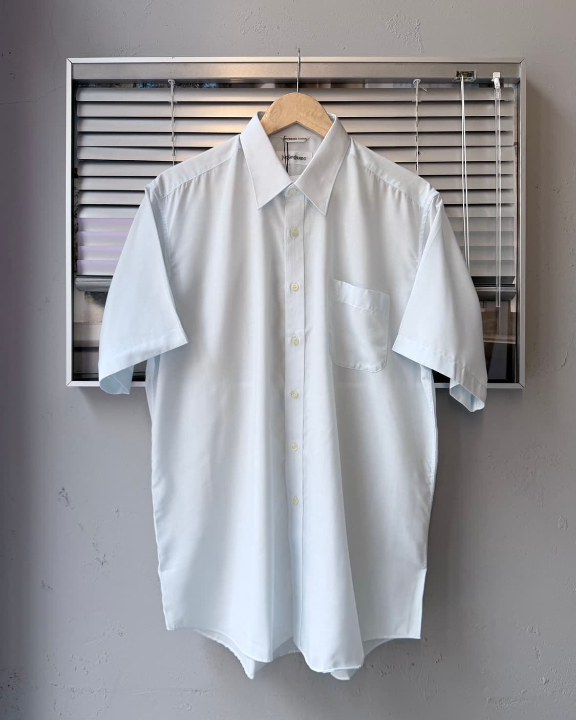YSL SOLID HALF SLEEVE SHIRT 상품이미지1