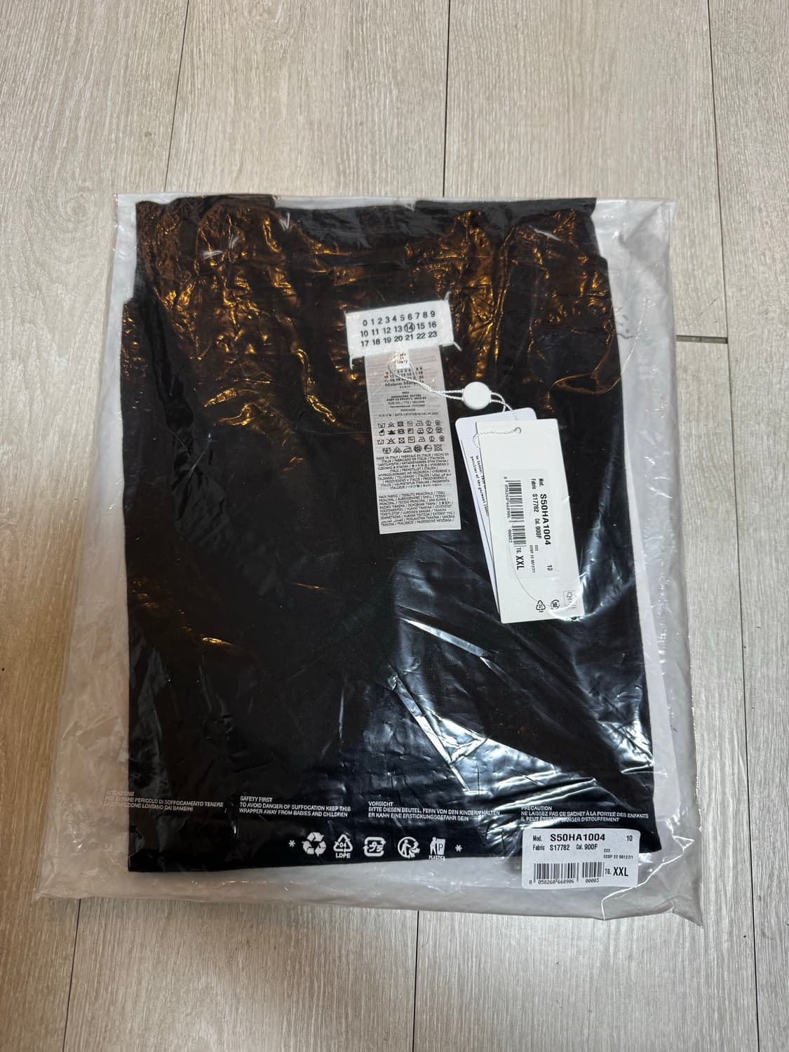 마르지엘라 ‘Work in progress’ 니트 블랙 새 상품 상품이미지3