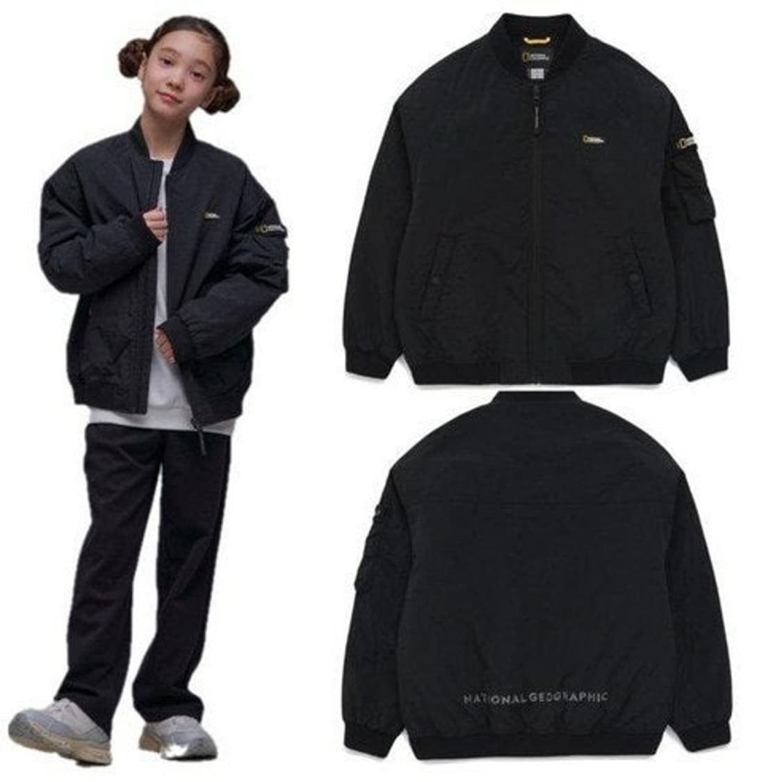 내셔널지오그래픽 경량 패딩 항공 점퍼 상품이미지9