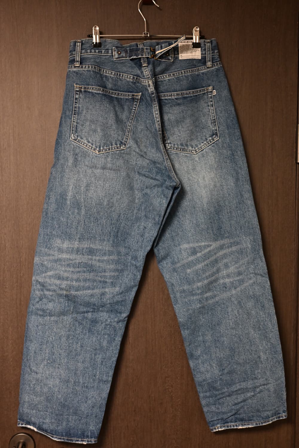 비헤비어 523L 셀비지 워시드 블루 2사이즈 상품이미지3