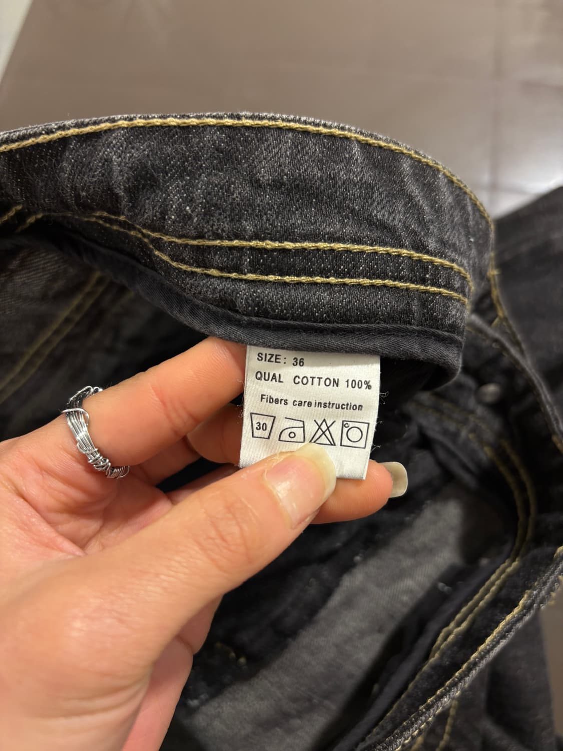 빈티지 데님팬츠 상품이미지8