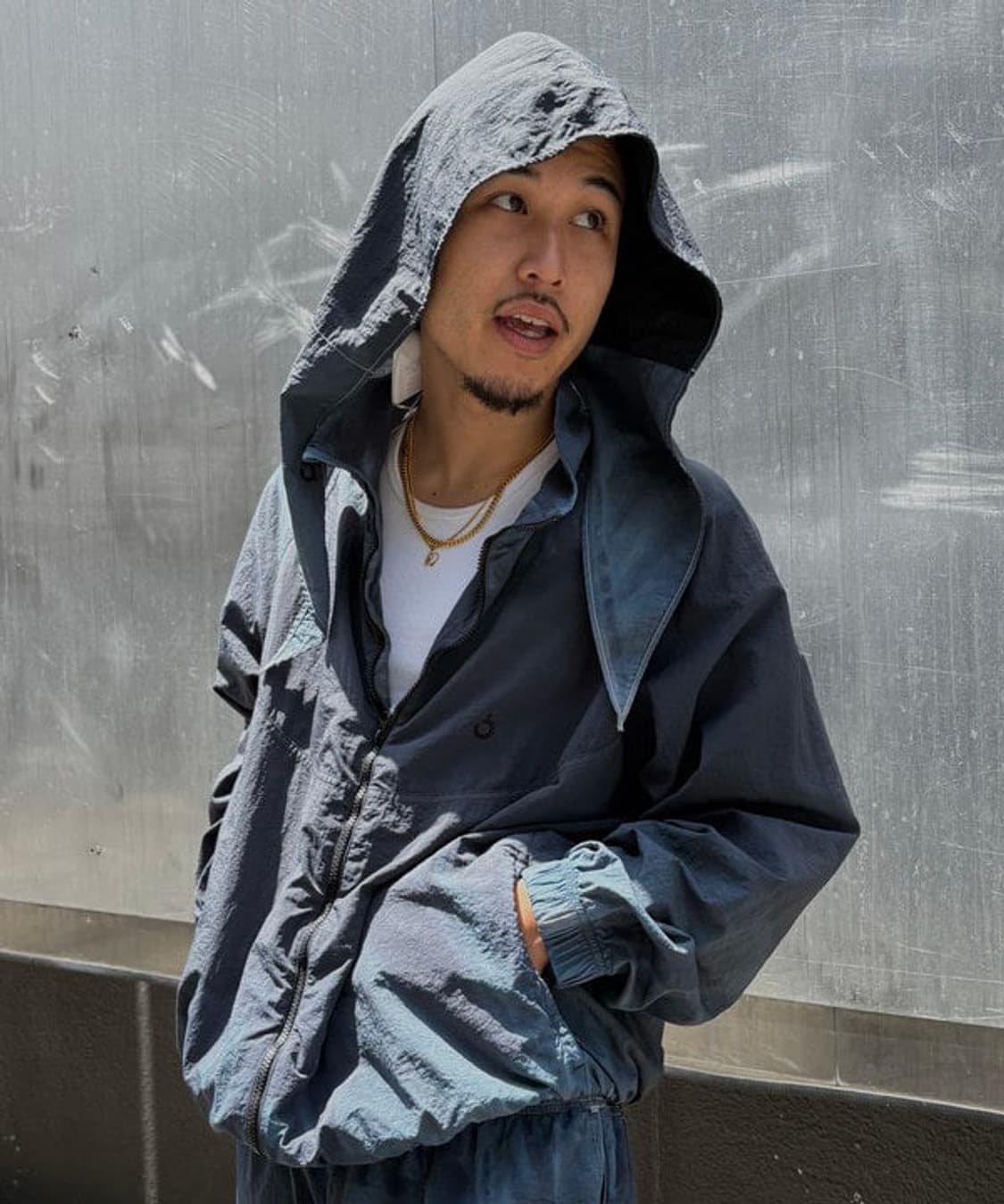 [os] BEAMS × NOMARHYTHM TEXTILE 후드 스카프 상품이미지2