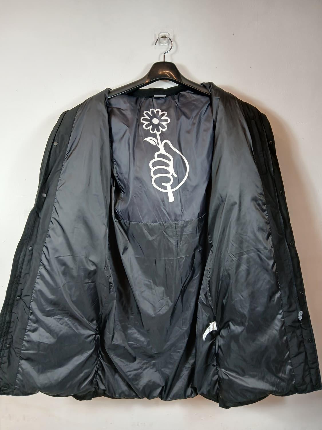 푸마 롱다운패딩 블랙 90-95 S 상품이미지7