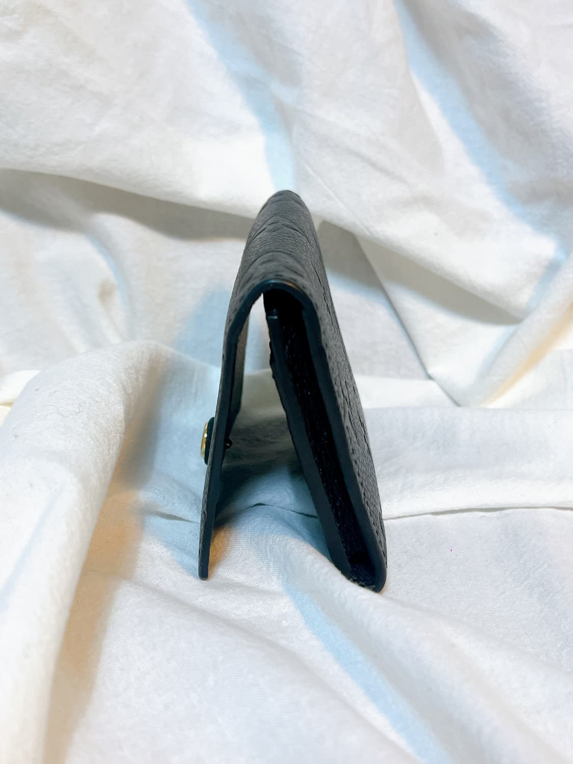 루이비통 비즈니스 카드 홀더 모노그램 엠보스 레더 블랙 상품이미지5