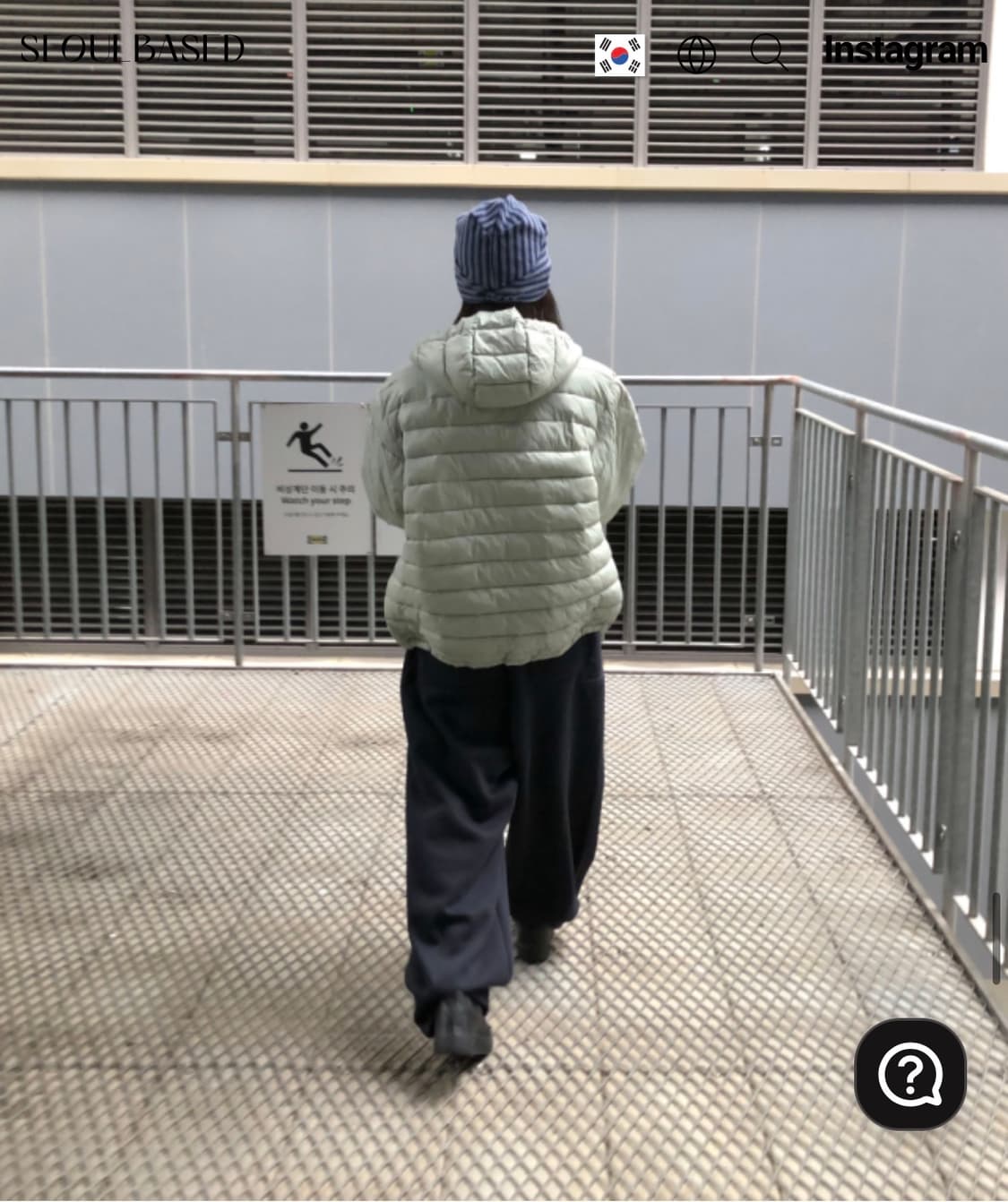 서울베이스드 빅보이 스웨트팬츠 차콜 F 상품이미지2