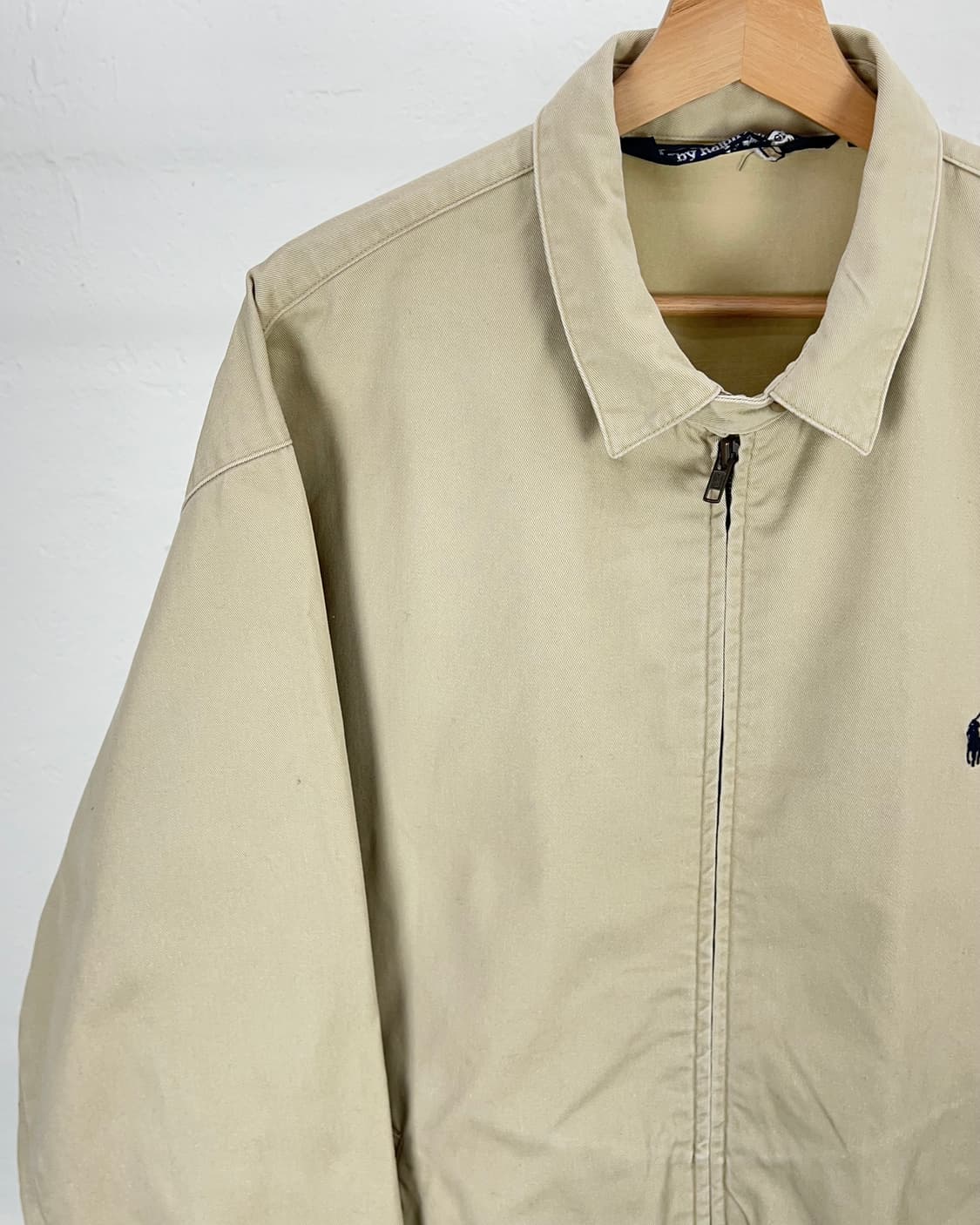 폴로 랄프로렌 아이보리 코튼 쉘 포니 스윙톱 자켓 상품이미지2