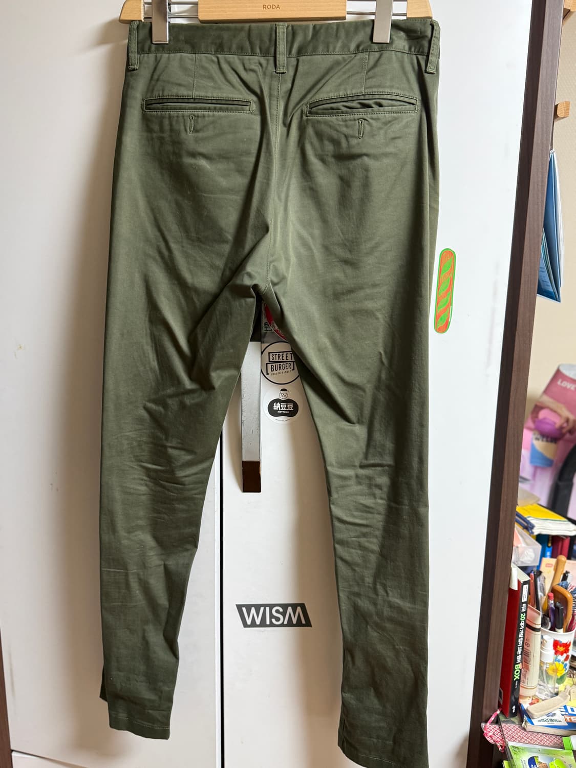 아크네 카키면바지 acne 상품이미지6