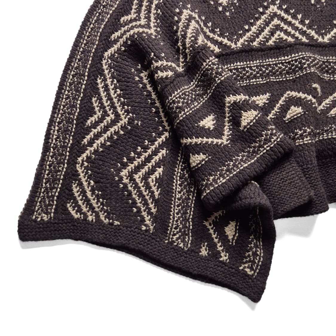 [S] 폴로 진스 컴퍼니 아즈텍 울 케이프 스웨터 상품이미지3