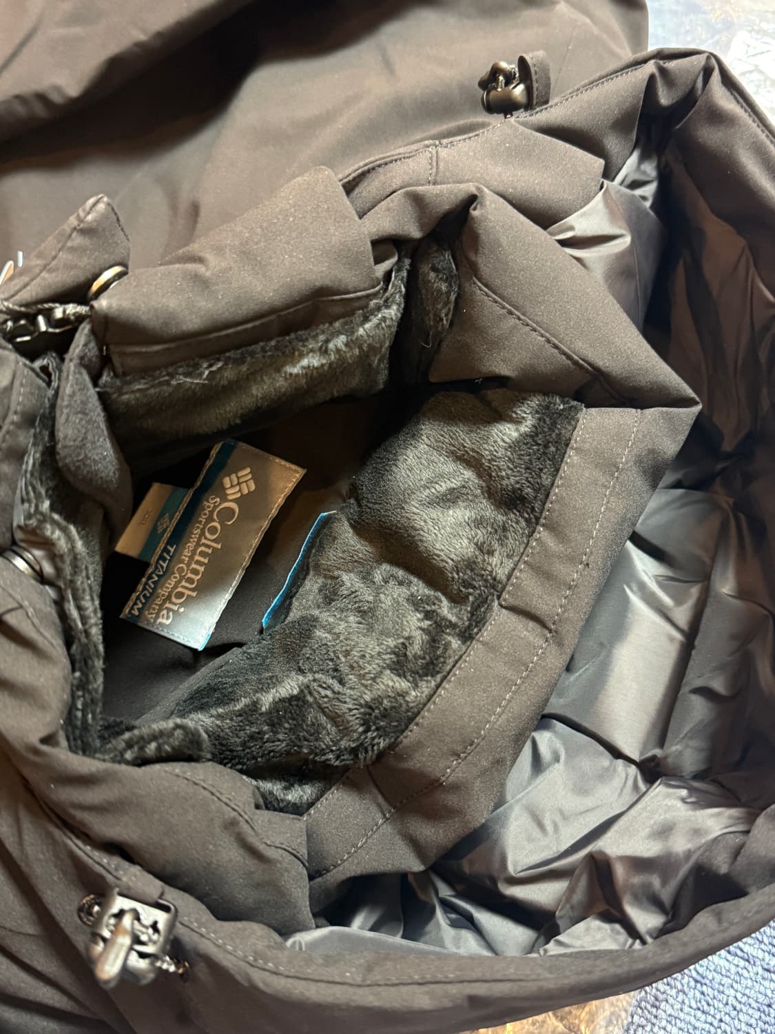 % Columbia 컬럼비아 락 롱 패딩 다운 자켓 (새상품) 상품이미지6