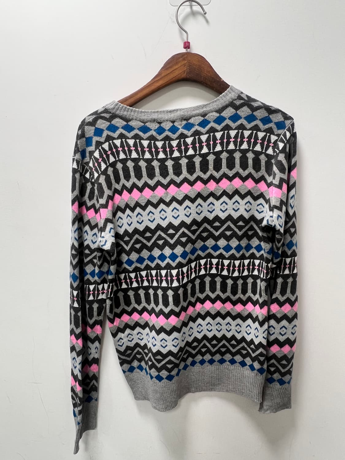 폴로 랄프로렌 빈티지 패턴 니트 (그레이) 상품이미지2