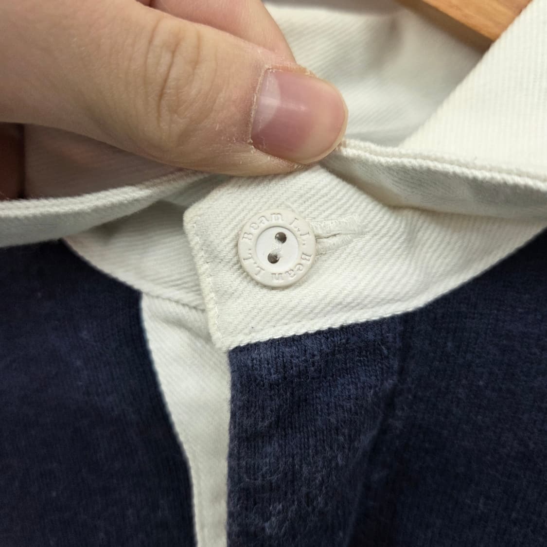 엘엘빈 스트라이프 긴팔 럭비티셔츠 남s 상품이미지3