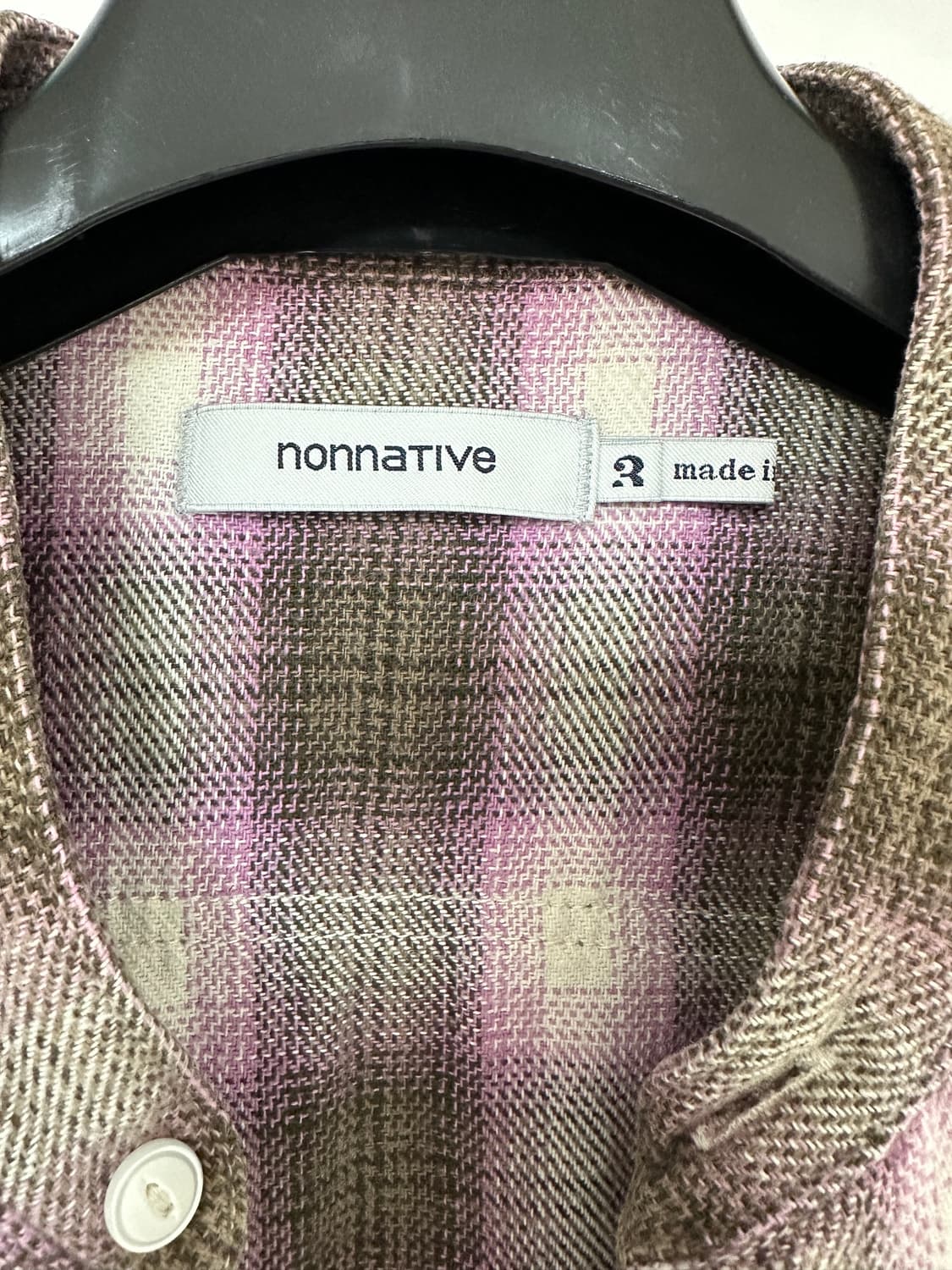 논네이티브 논칼라 셔츠 상품이미지3