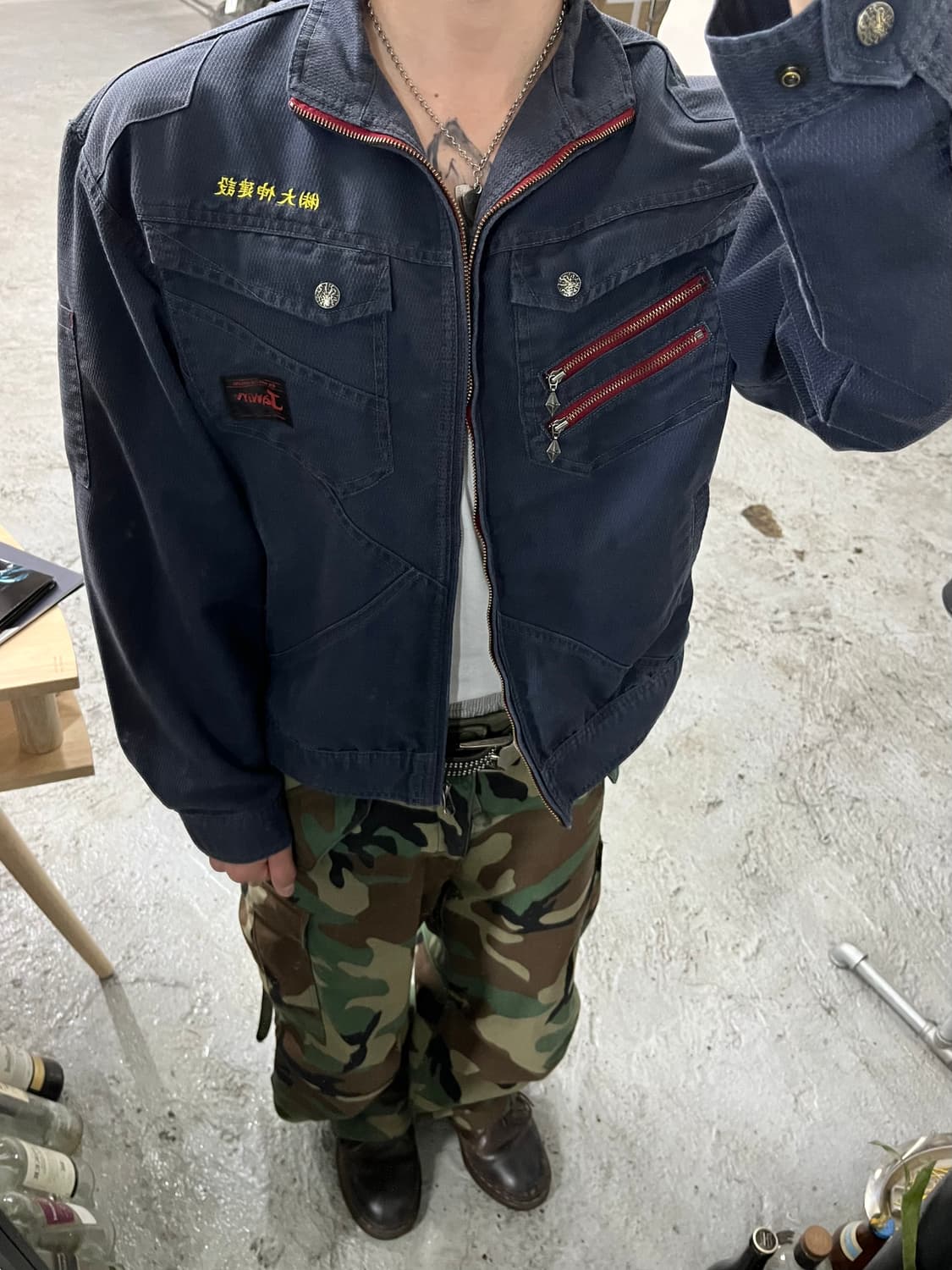 Jawin faded work jacket 상품이미지3