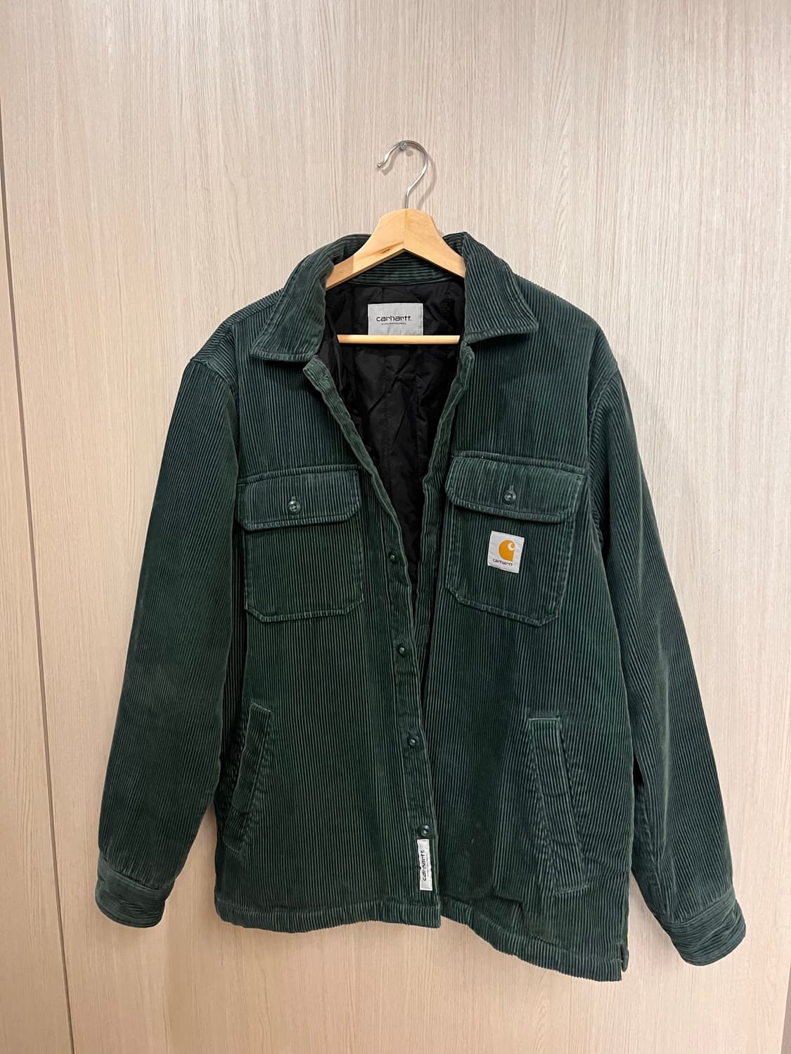 칼하트 wip 휘트섬 코듀로이 데님자켓 M  상품이미지1