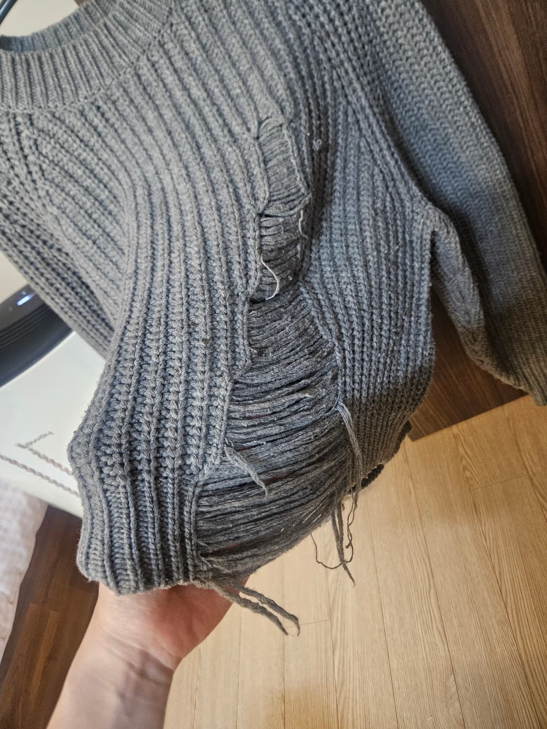 디스트로이드 벌키 니트 상품이미지2