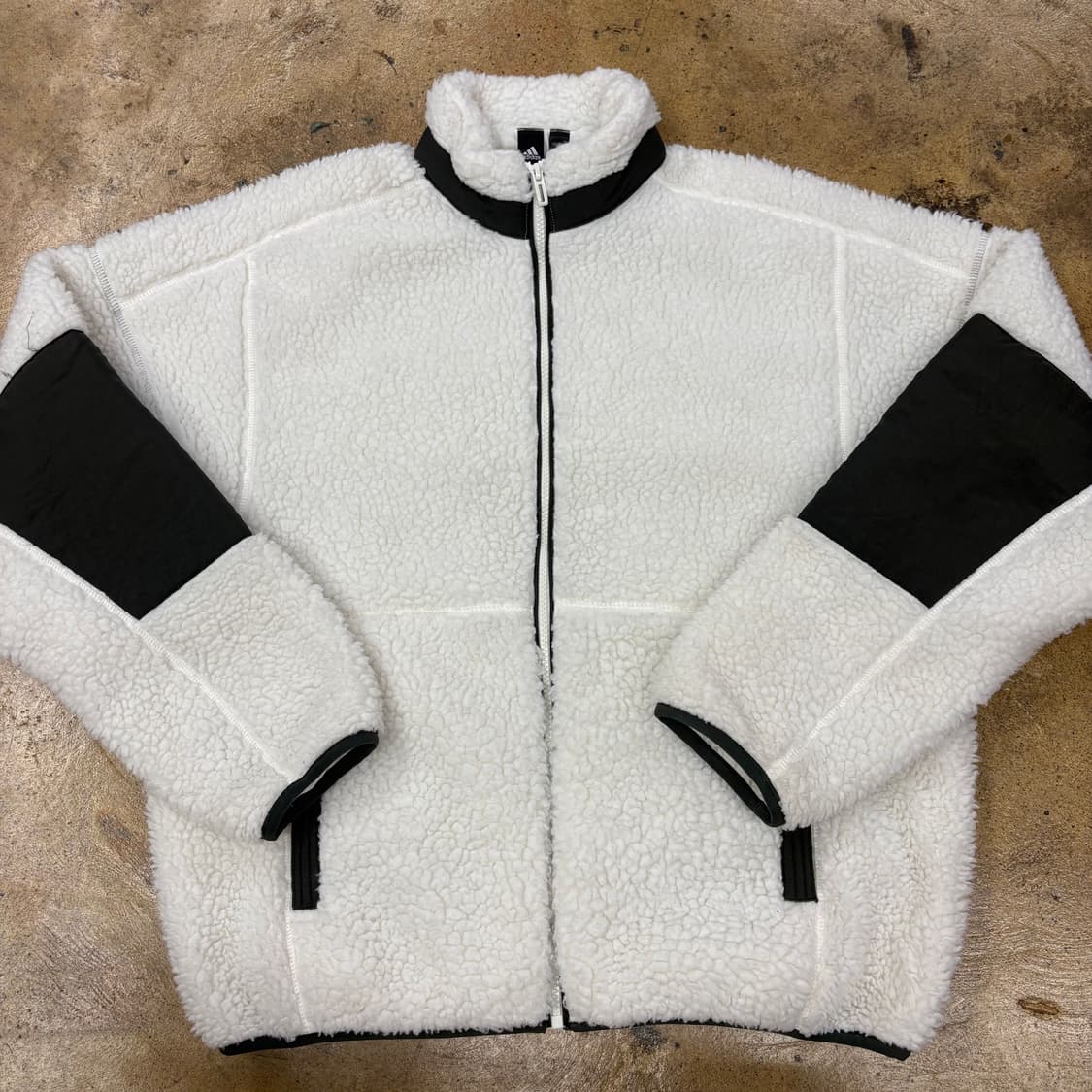 [정품/S,90] 아디다스 S2S 보아 뽀글이 플리스 자켓 b17 상품이미지2