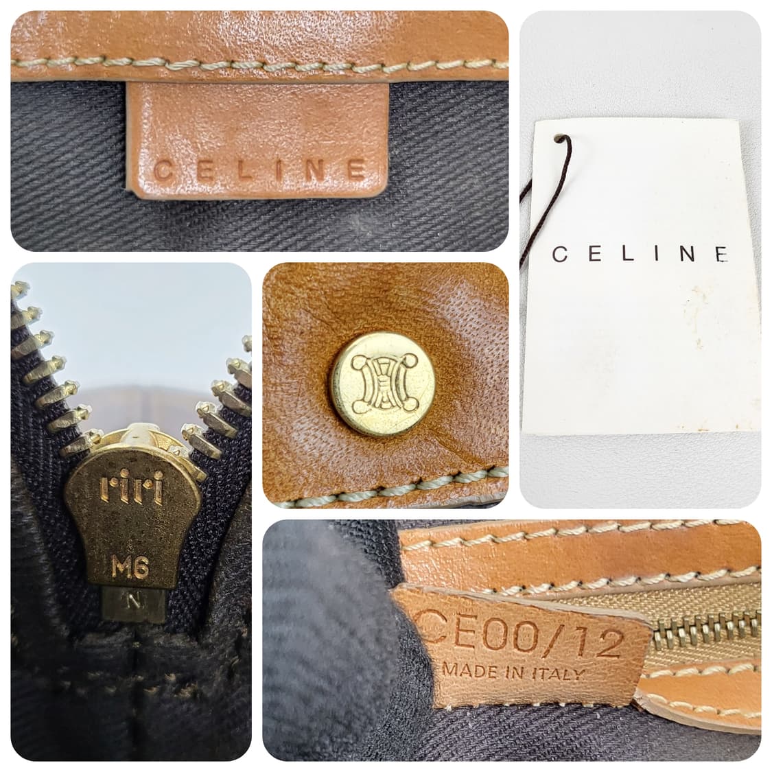 정품 셀린느 마카담 트리옹프 로고패턴 토트백 상품이미지9