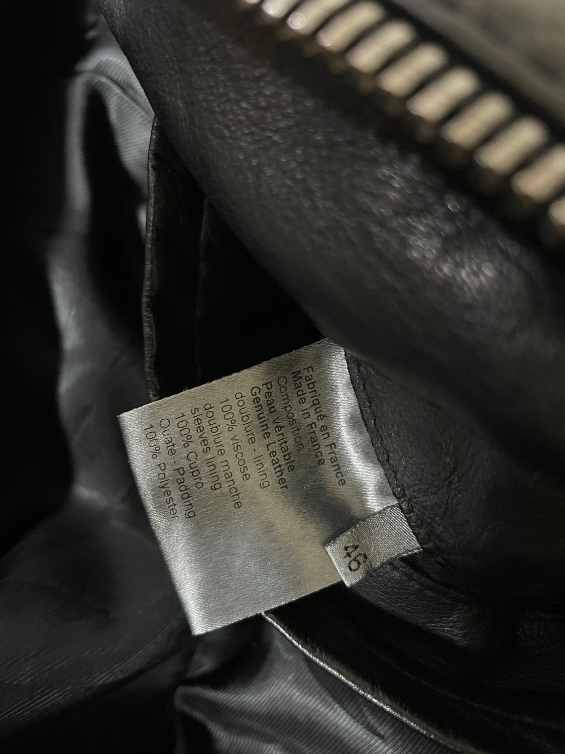 디올 옴므/06fw 라이더자켓/46 상품이미지5