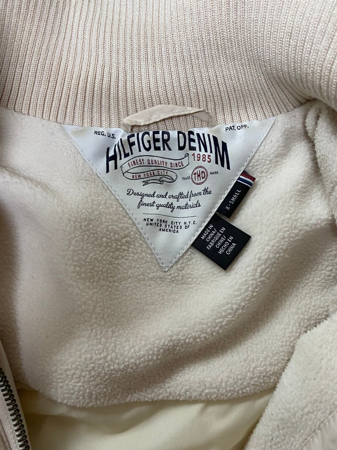 타미힐피거 퀼팅 패딩 xs 상품이미지3