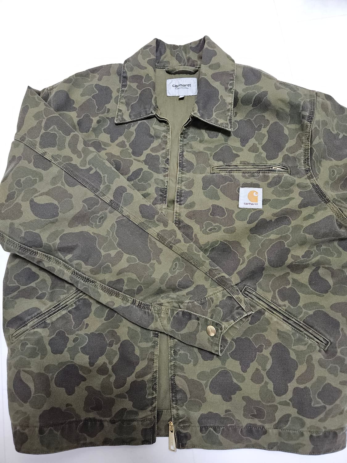 칼하트 디트로이트 덕 카모(m) 상품이미지2