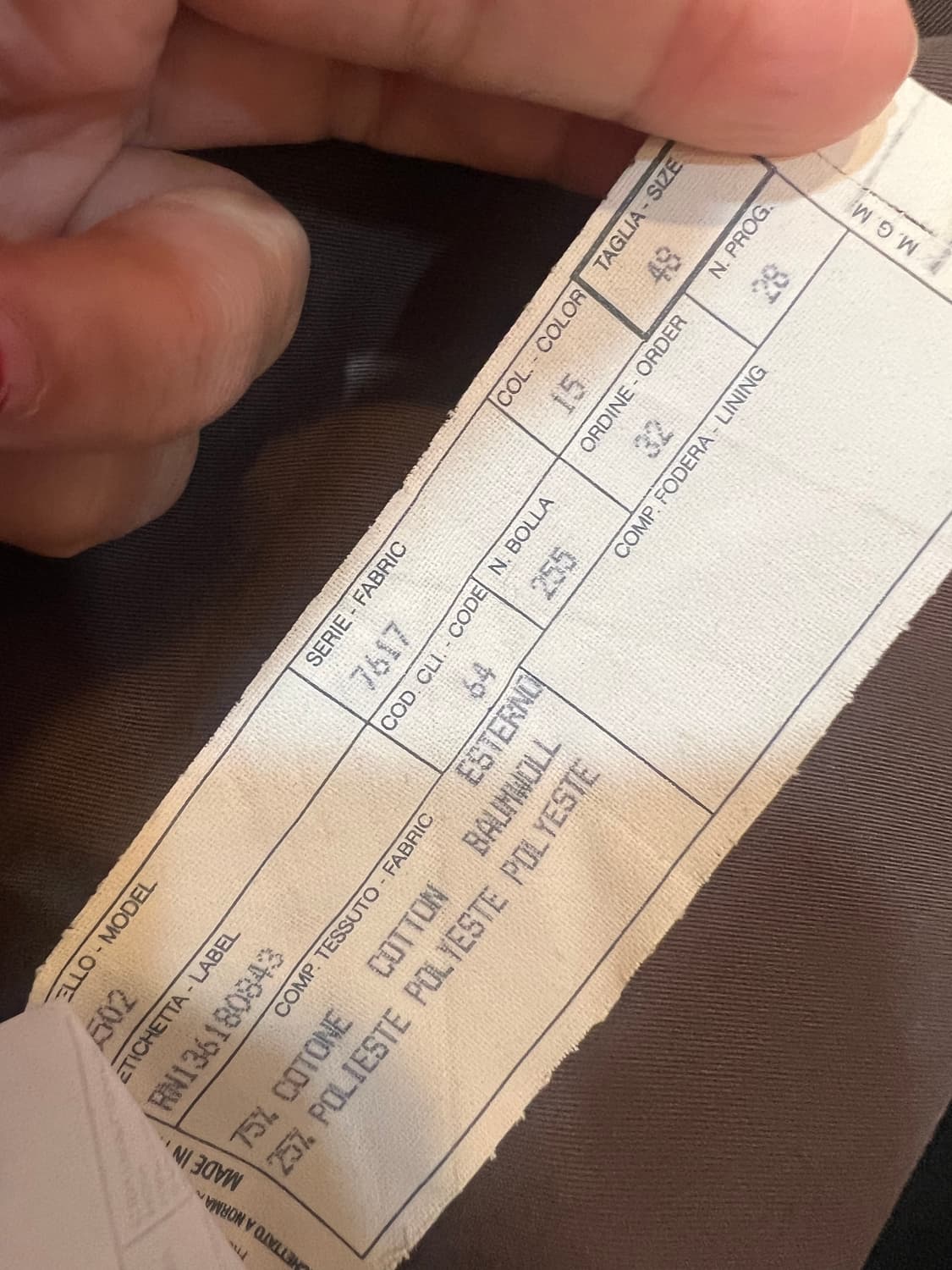 살바토레페라가모 남성 브라운 레인코트 레이어드코트 상품이미지9