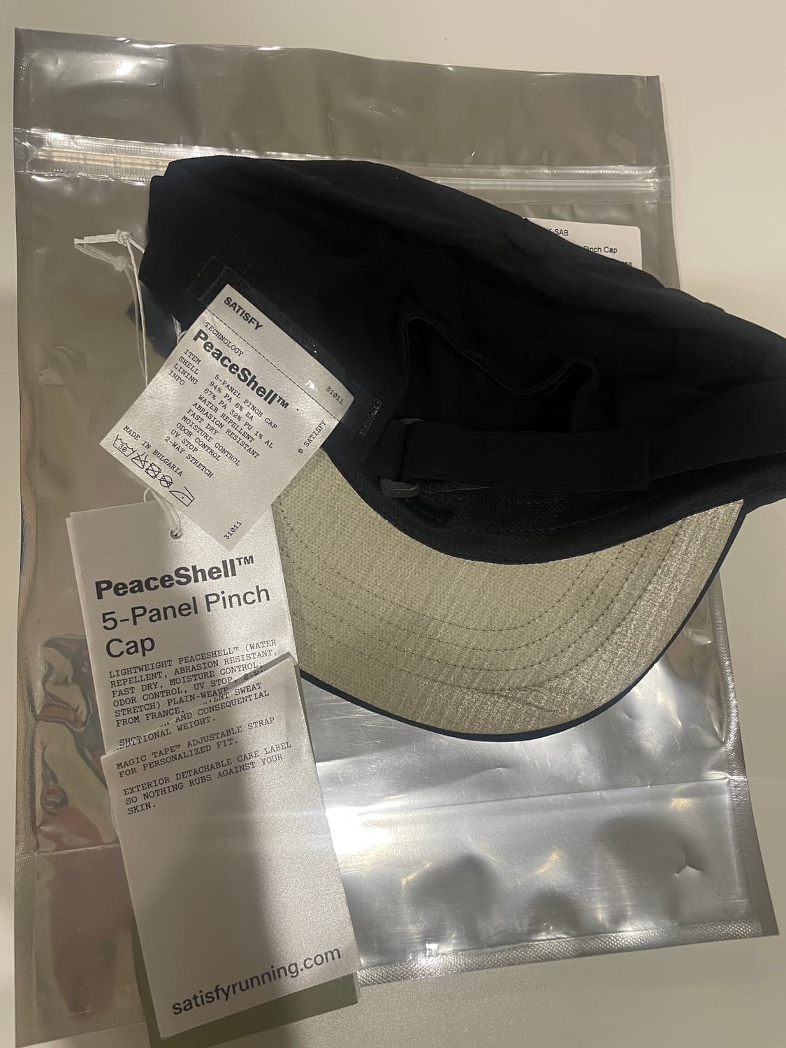Satisfy peaceshell 5 panel pinch cap 상품이미지2