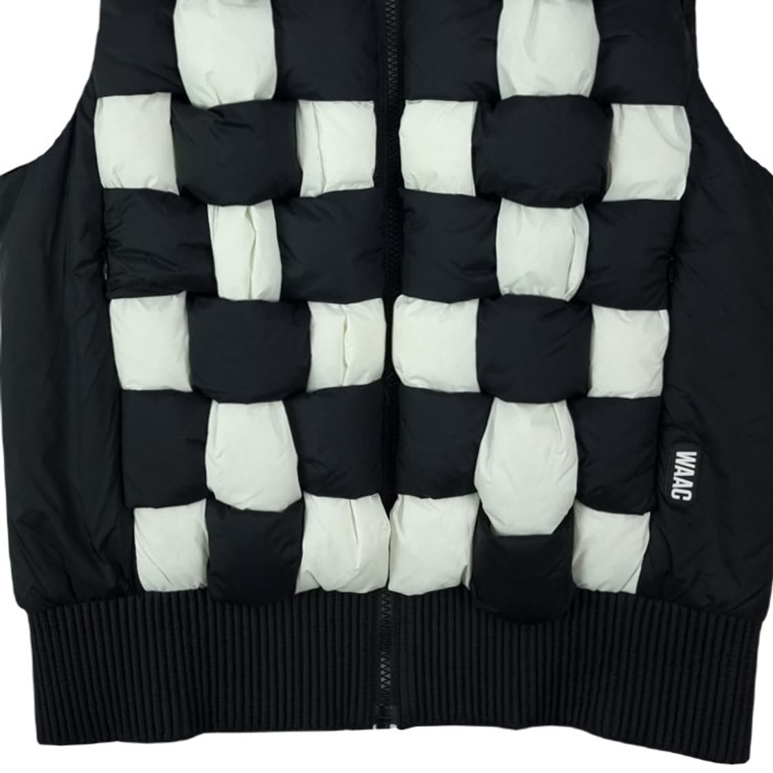 [왁] 체커보드 위빙 패딩 베스트 조끼 M19276 상품이미지5