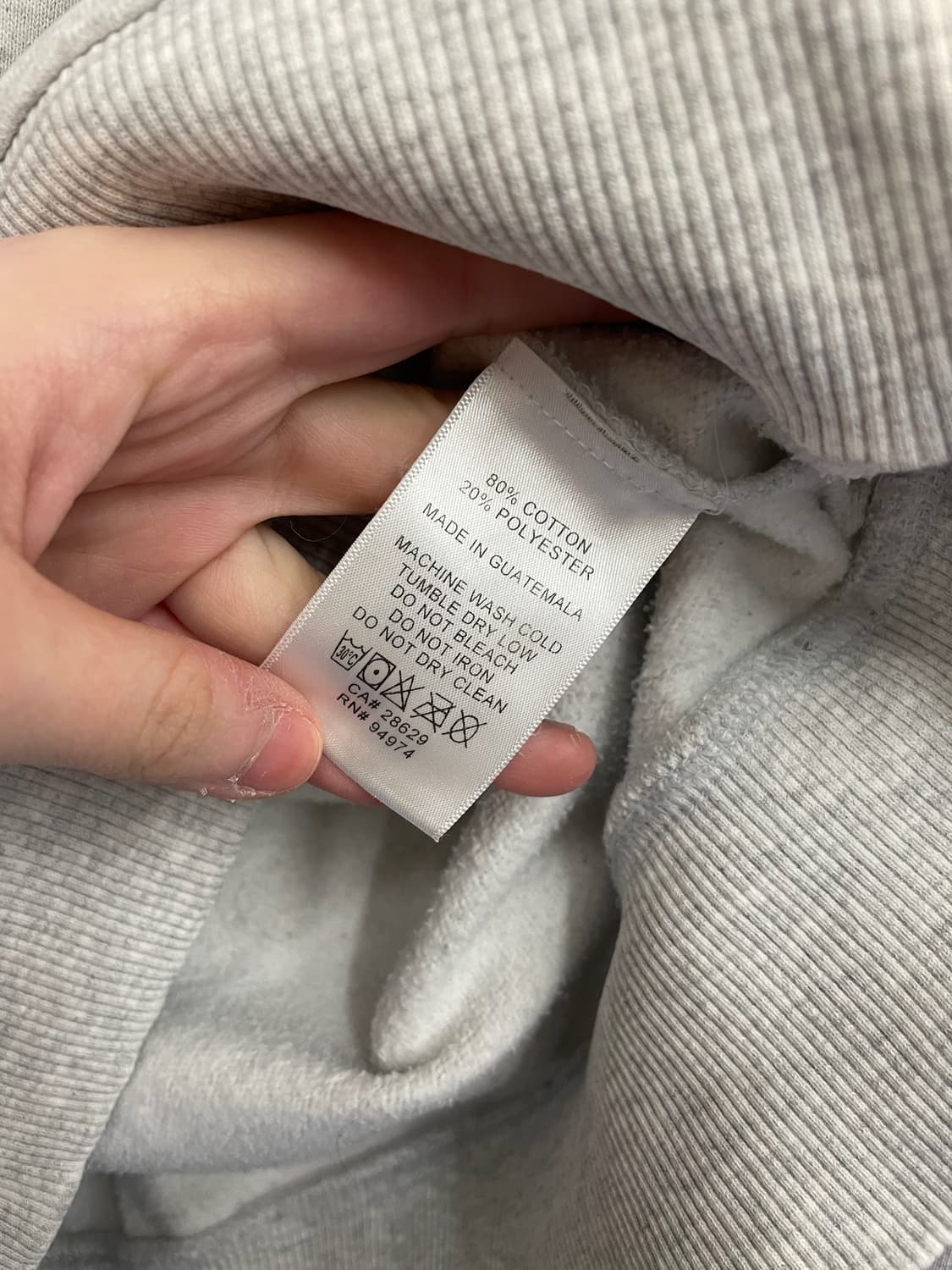 Stussy 스투시 에잇볼 멜란지 그레이 맨투맨 상품이미지10