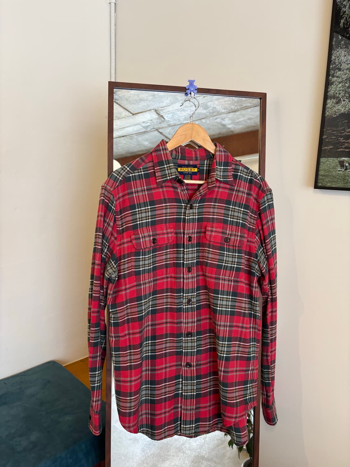 랄프로렌 럭비 체크 셔츠 상품이미지1