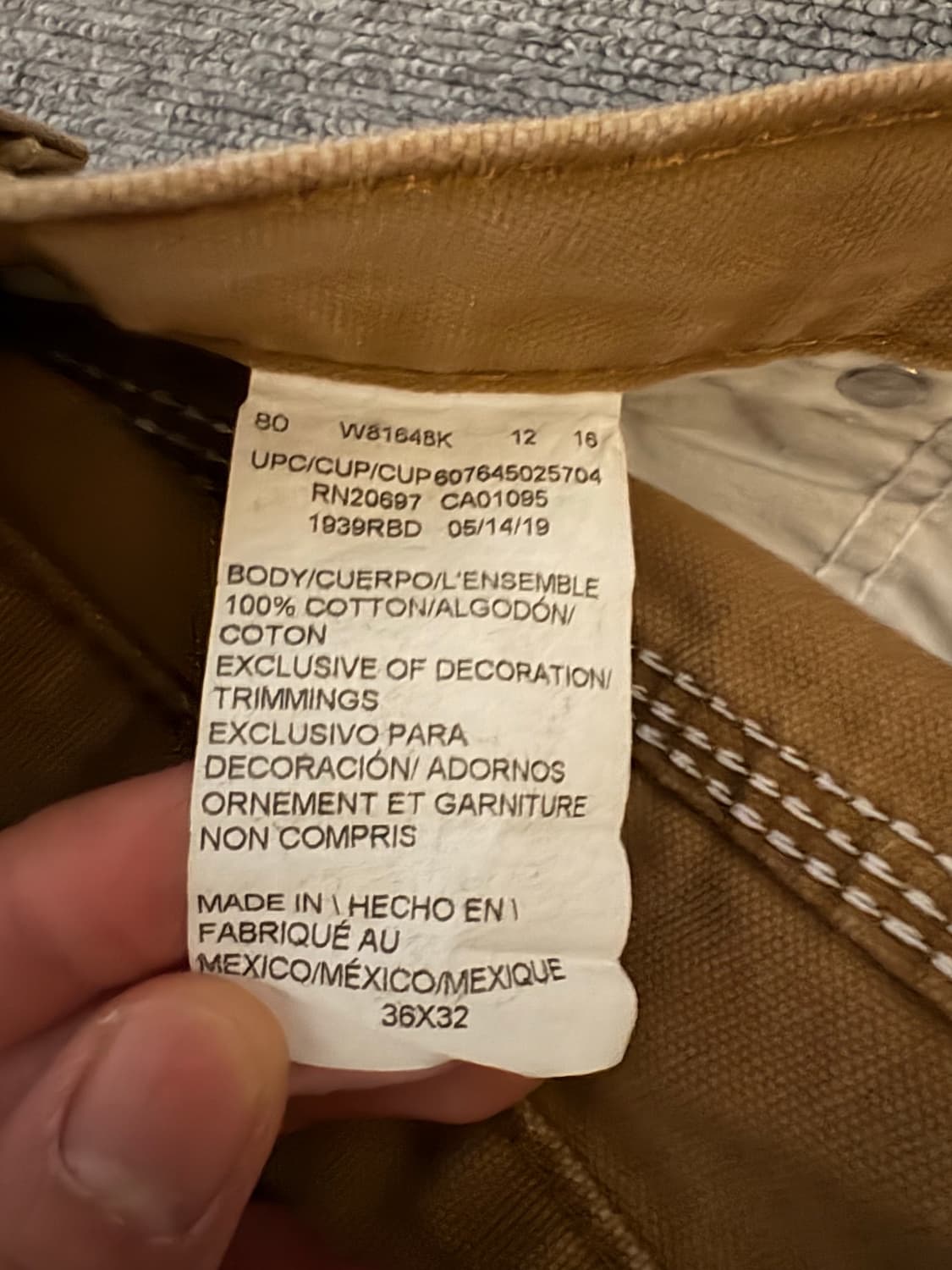 [W36  L32] 디키즈 워크팬츠/ 09 상품이미지5